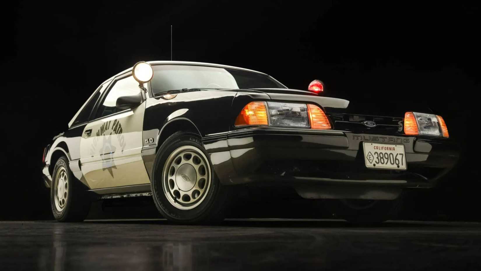 Ford Built Mustang SSP for High-Speed Police Pursuit: A Unique Muscle ...