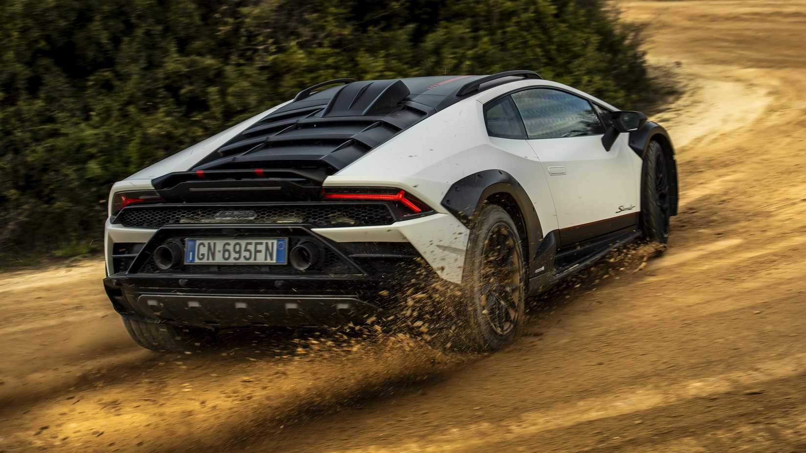 2024 Lamborghini Huracan Sterrato Rear 3/4 View