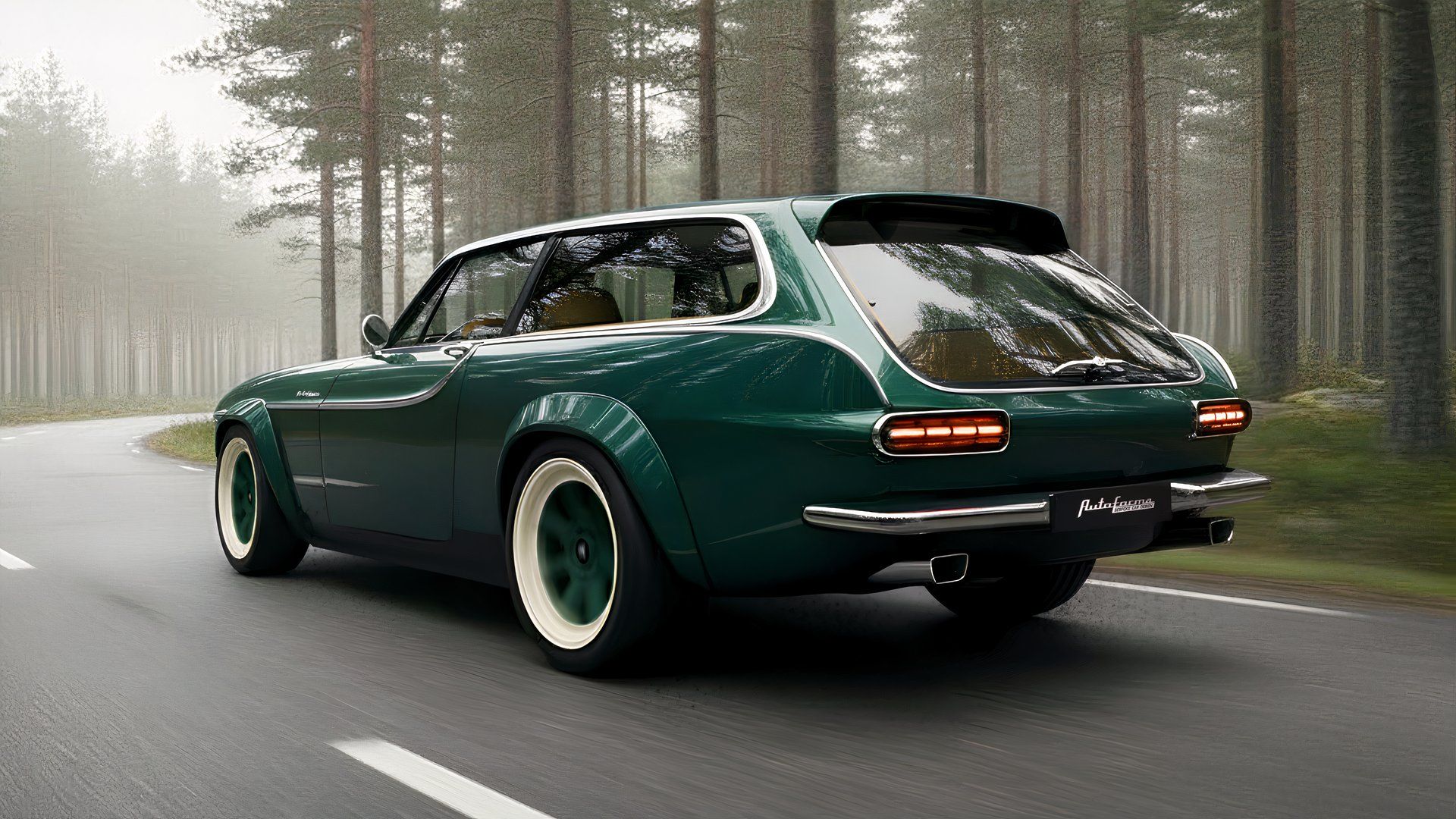 Two Dutch Design Houses Are Collaborating On A Volvo P1800 ES Restomod