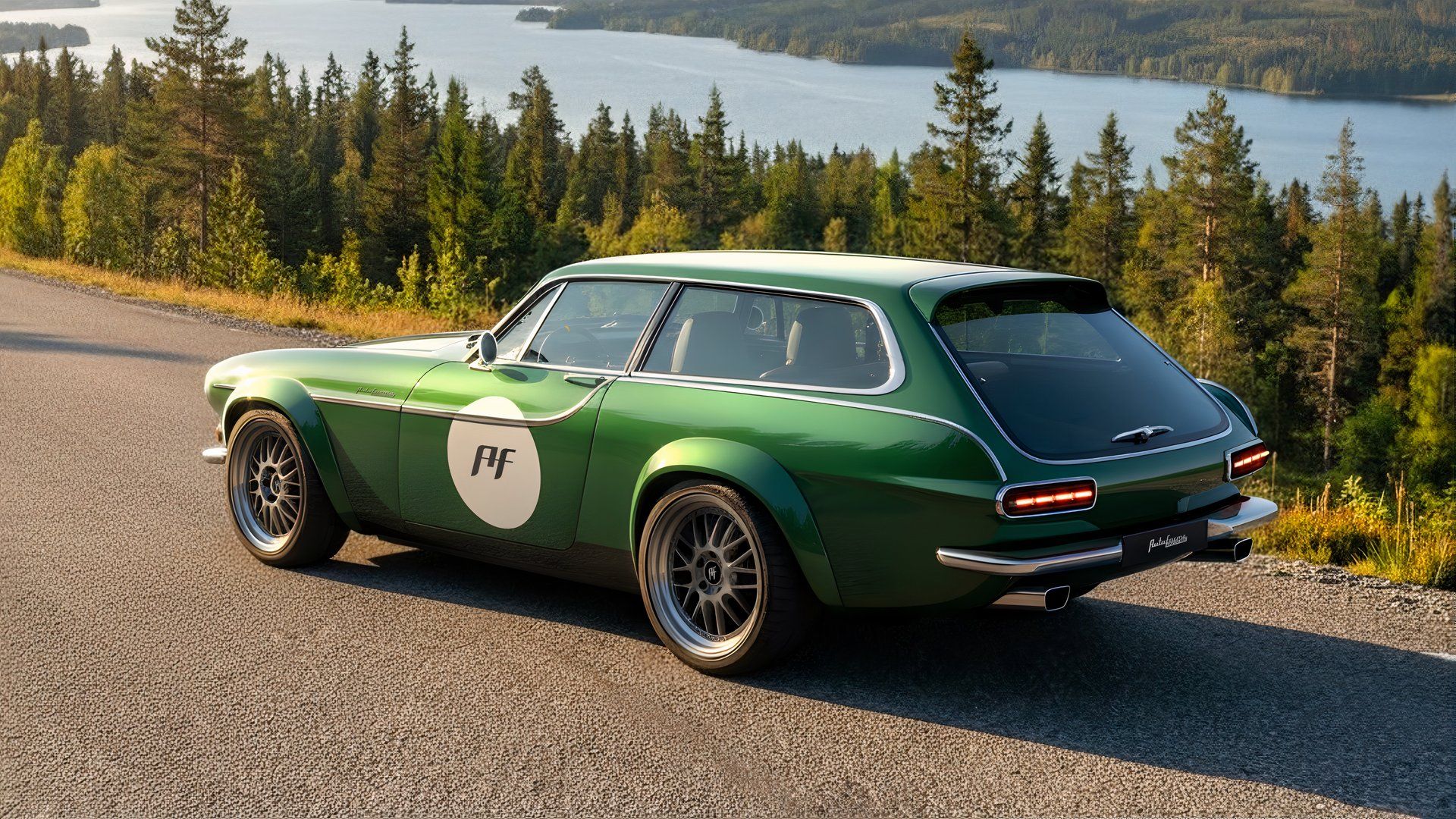 Two Dutch Design Houses Are Collaborating On A Volvo P1800 ES Restomod
