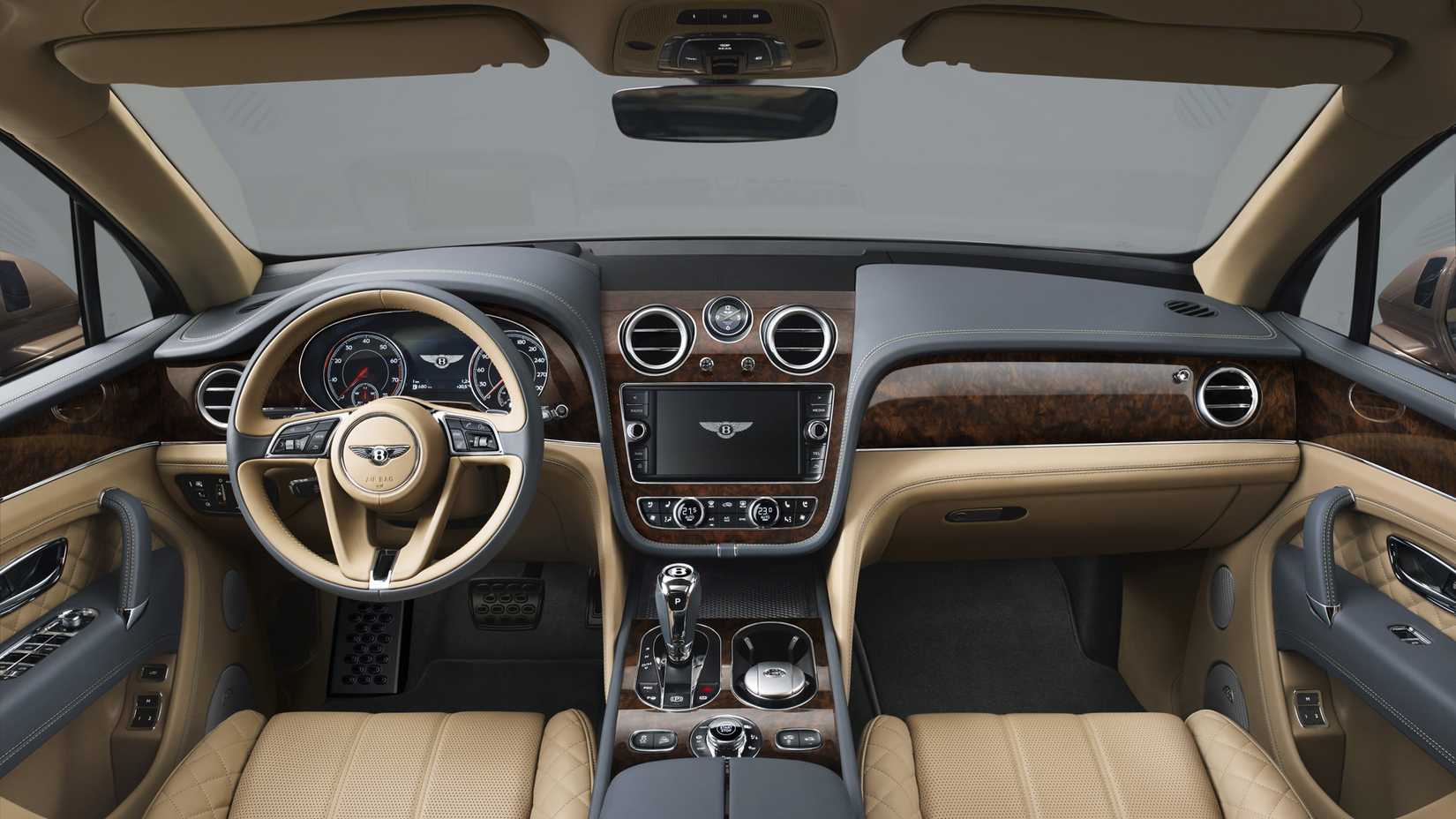 2017 Bentley Bentayga Interior View Dashboard