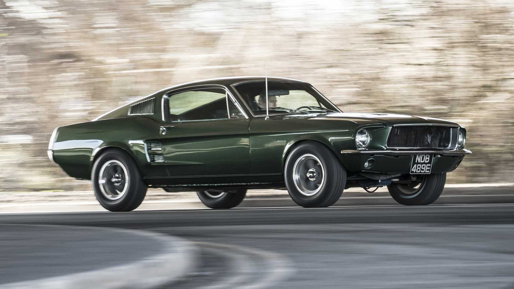 1968 Ford Mustang GT 390 In Dark Highland Green