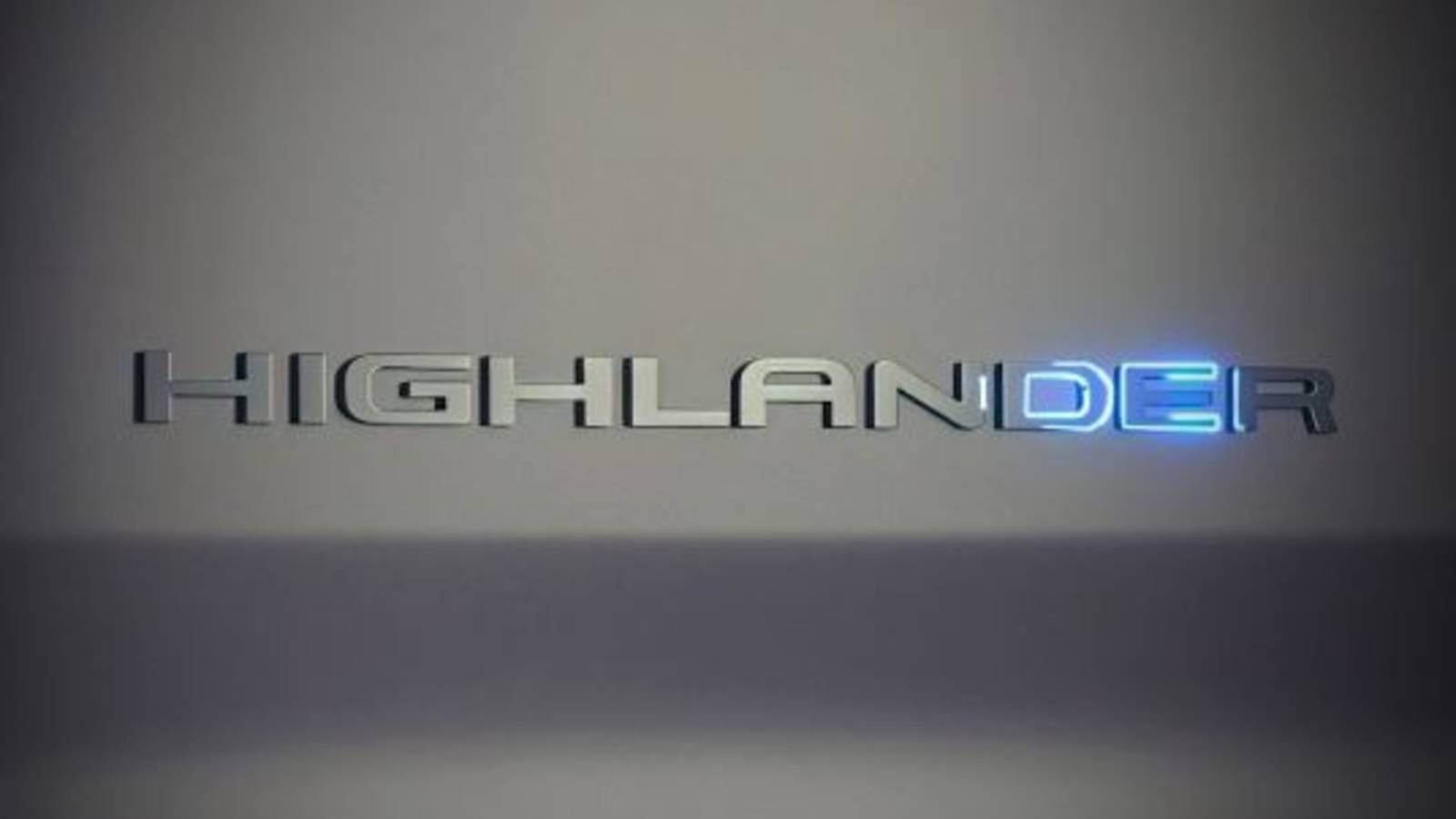 New Toyota Highlander Teaser Confirms The SUV Will Be Electric