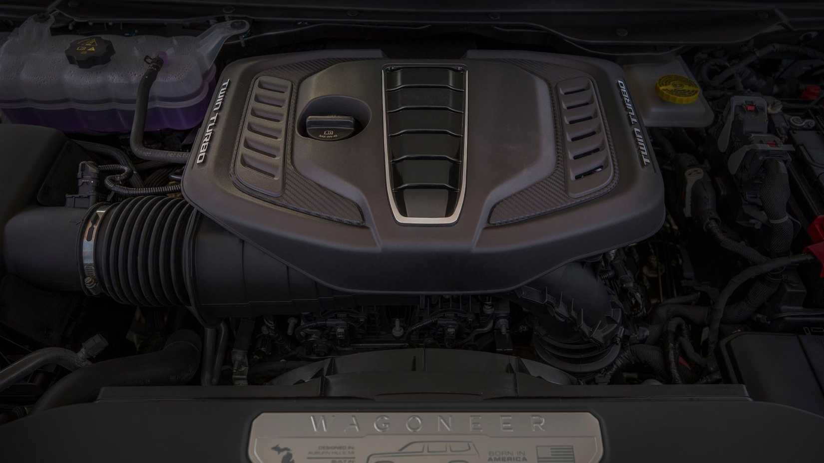 2023 Jeep Grand Wagoneer with Stellantis 3.0-liter twin-turbo Hurricane inline-six