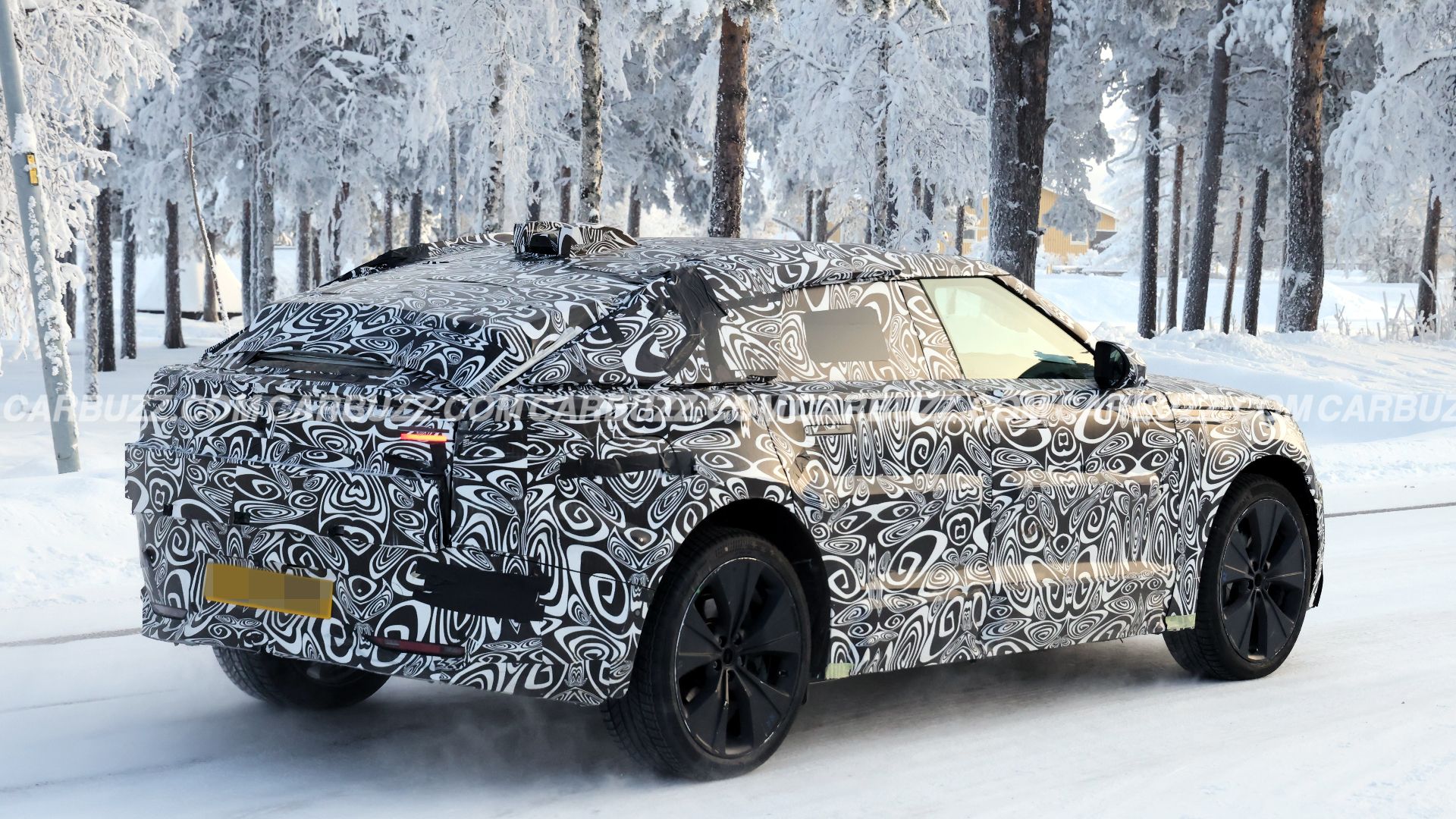 New Land Rover Range Rover Velar Spy Shots Reveal Sleek Coupe-SUV Shape