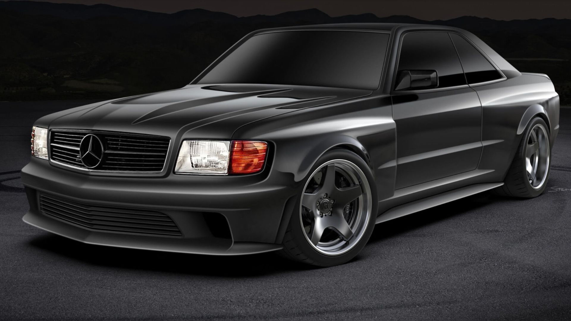 Renntech Sledgehammer Is A 660-HP, V12-Powered Mercedes SEC Restomod