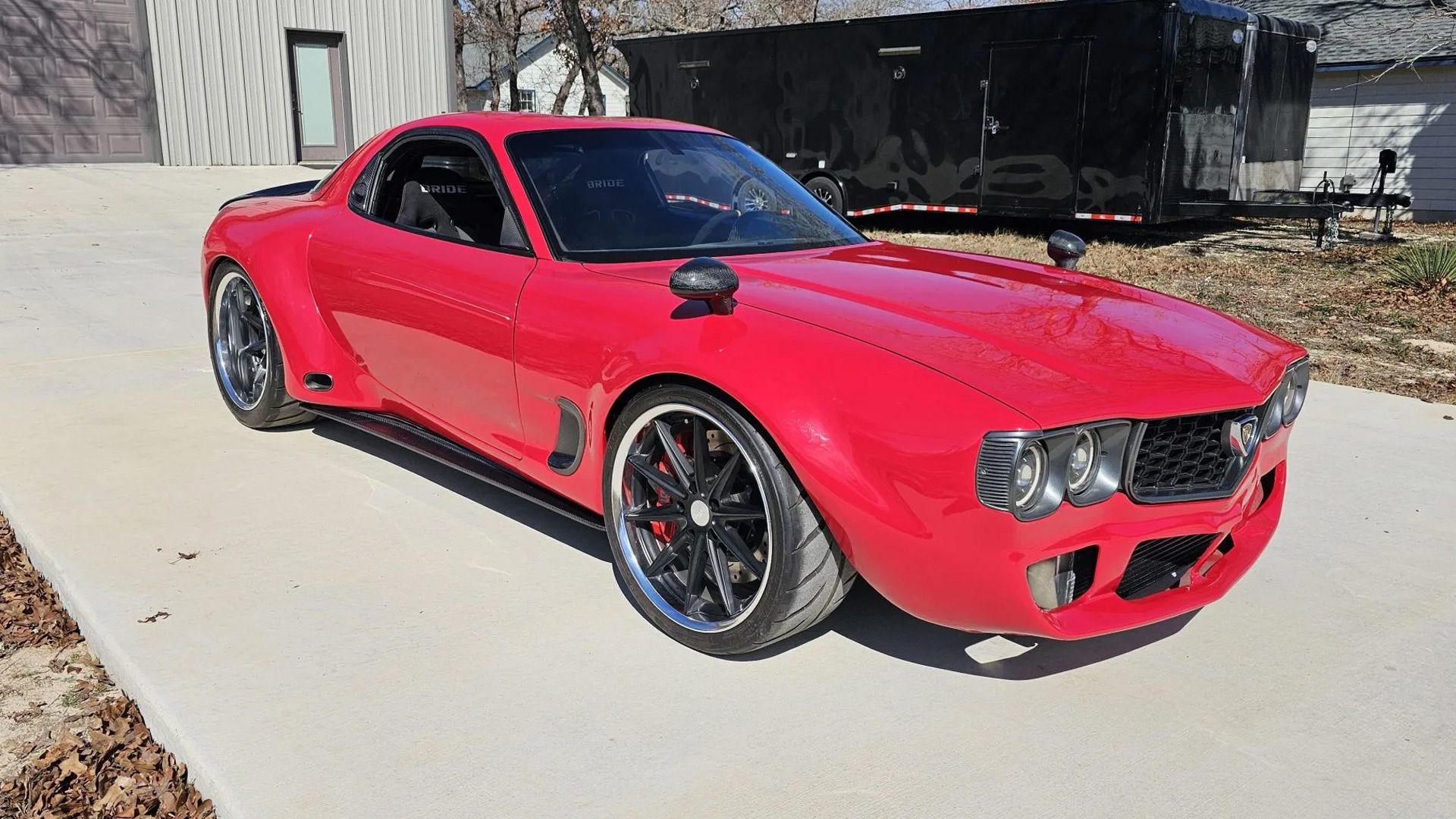 Mazda RX-7/RX-3 Mashup Has Twice The Engine It Came With From The