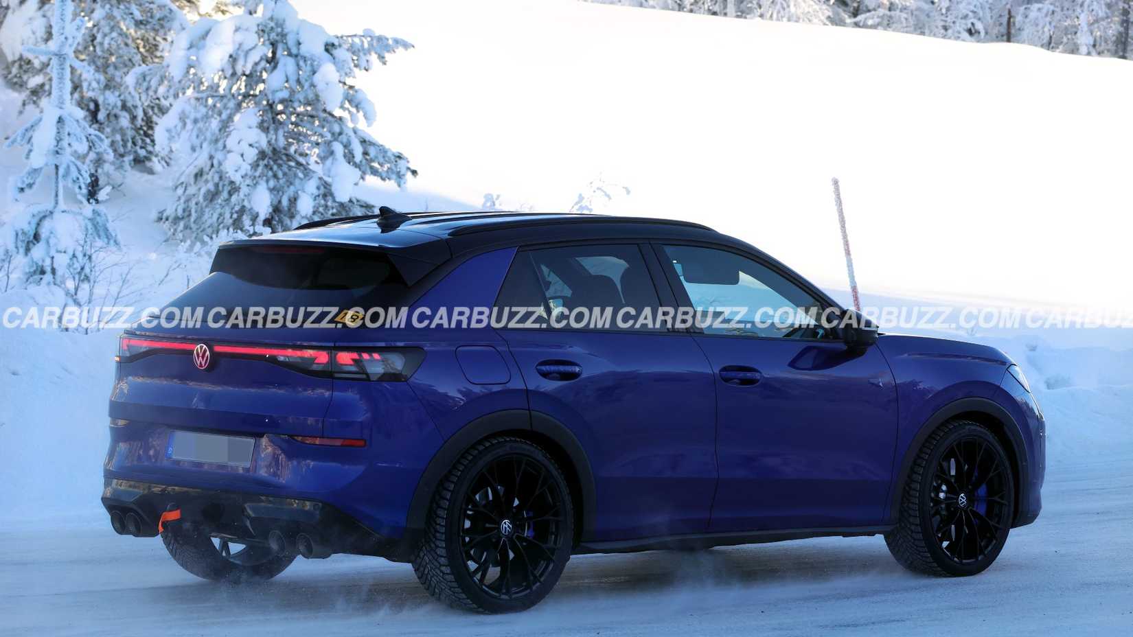 Spied: Volkswagen's Hot T-Roc R Looks Ready To Rock In Lapiz Blue