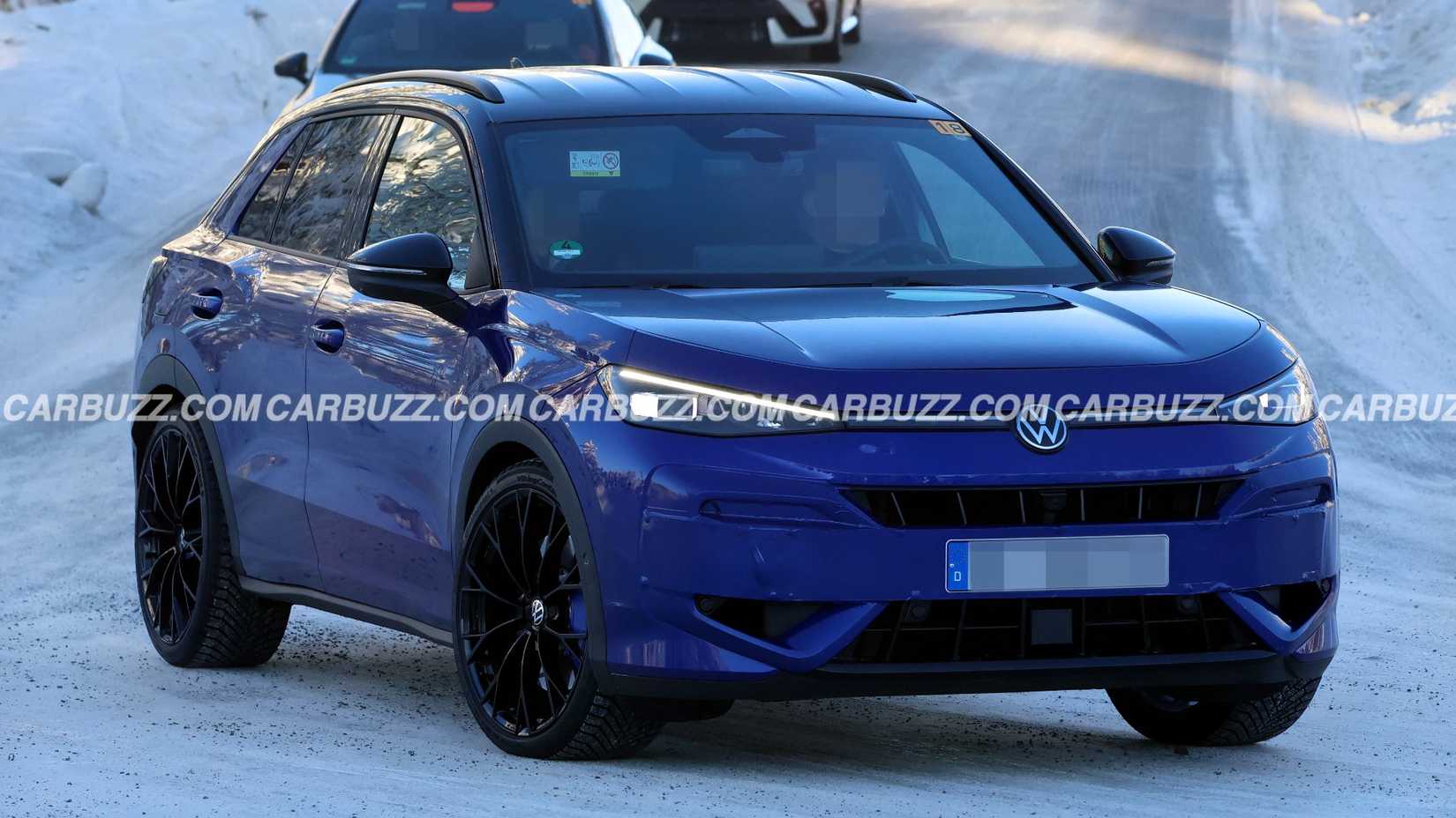 Spied: Volkswagen's Hot T-Roc R Looks Ready To Rock In Lapiz Blue