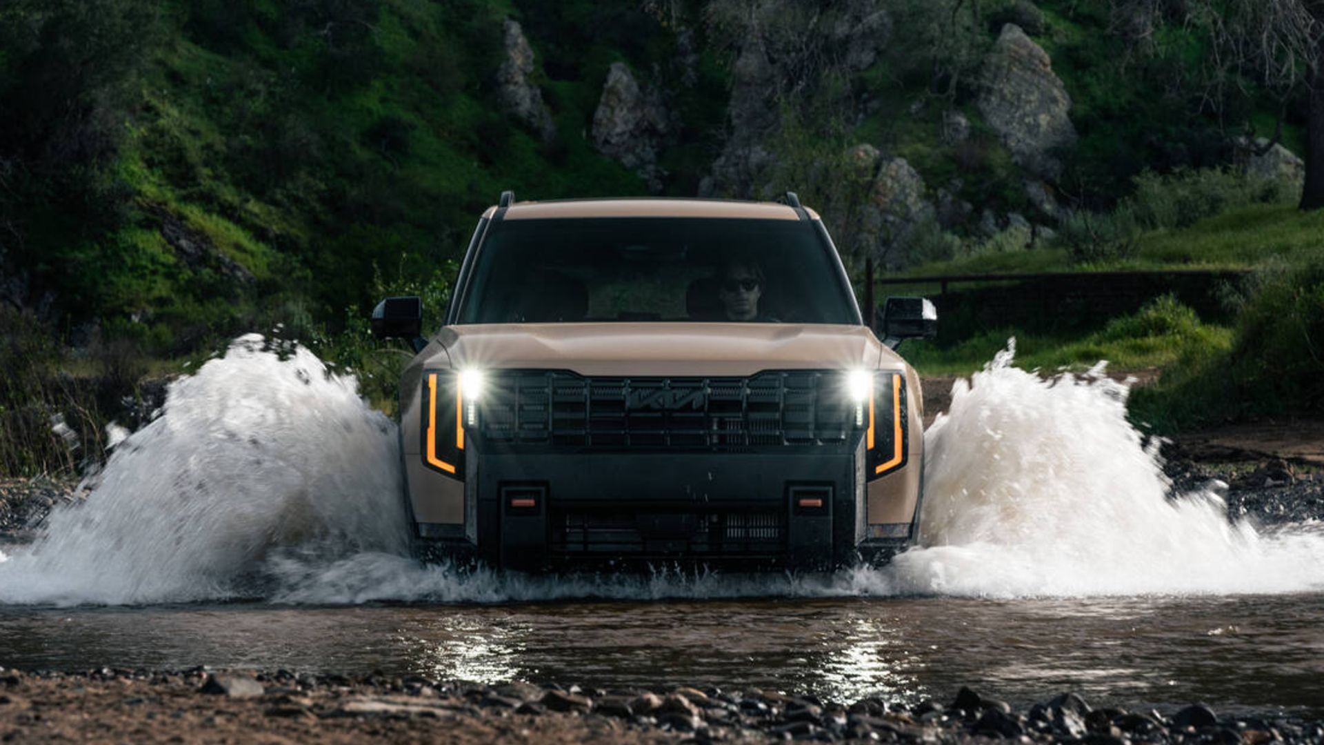 Czterocylindrowy silnik turbo w Kia Telluride wolniejszy od starego V6, ale wciąż szybszy niż V6 w Palisade