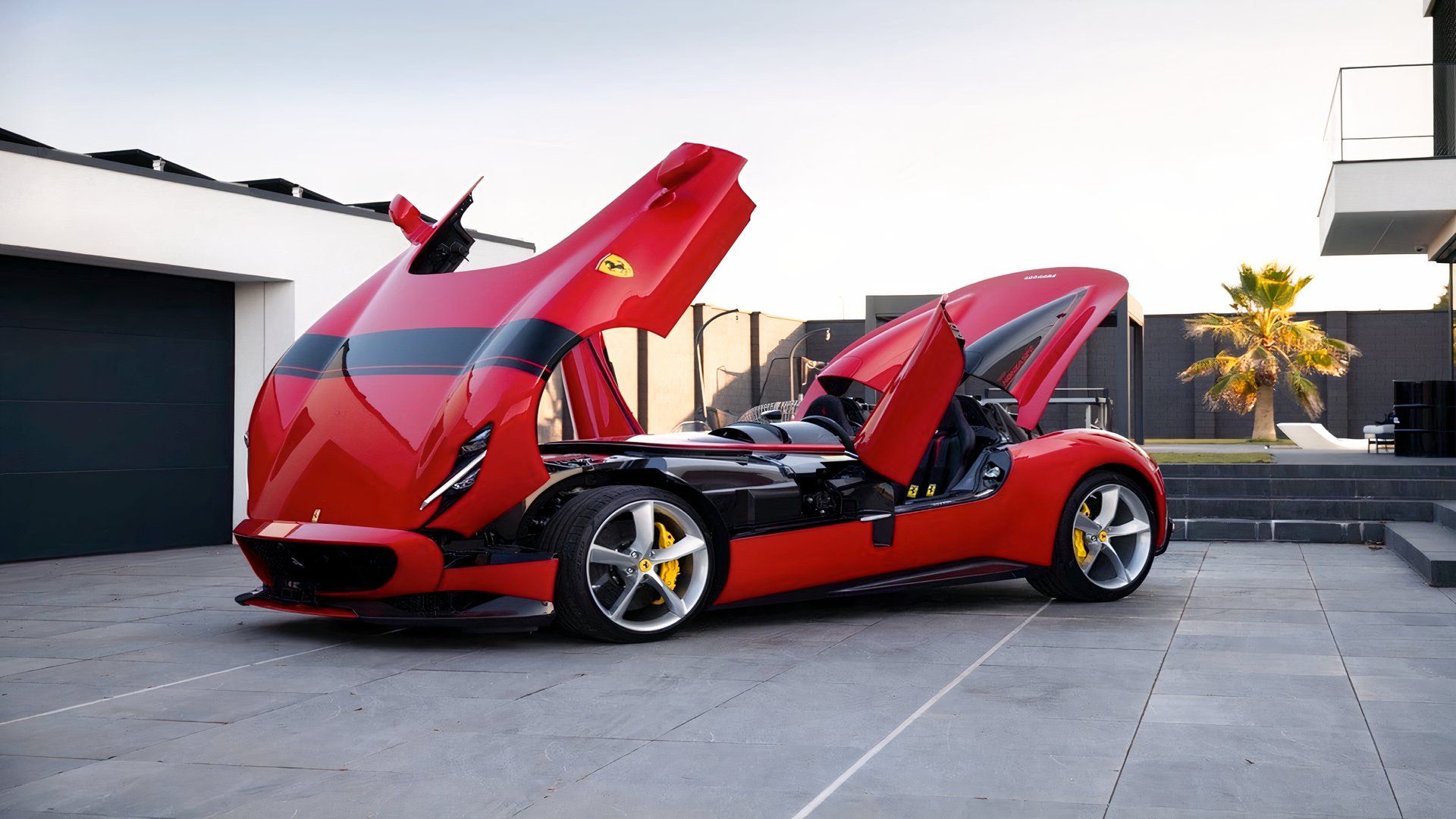 An Ultra-Rare Ferrari Icona Series SP2 Monza Is Headed For Auction