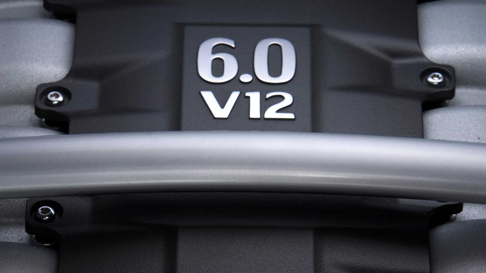 2017 Aston Martin Rapide S V12 Engine