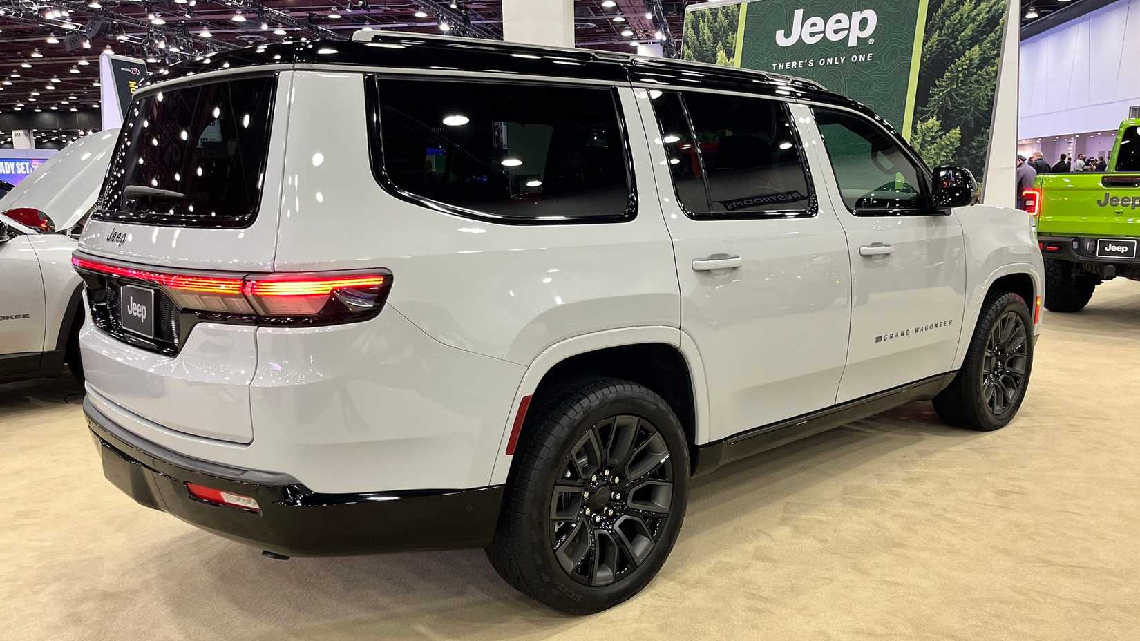 2026 Jeep Grand Wagoneer REEV rear three-quarter