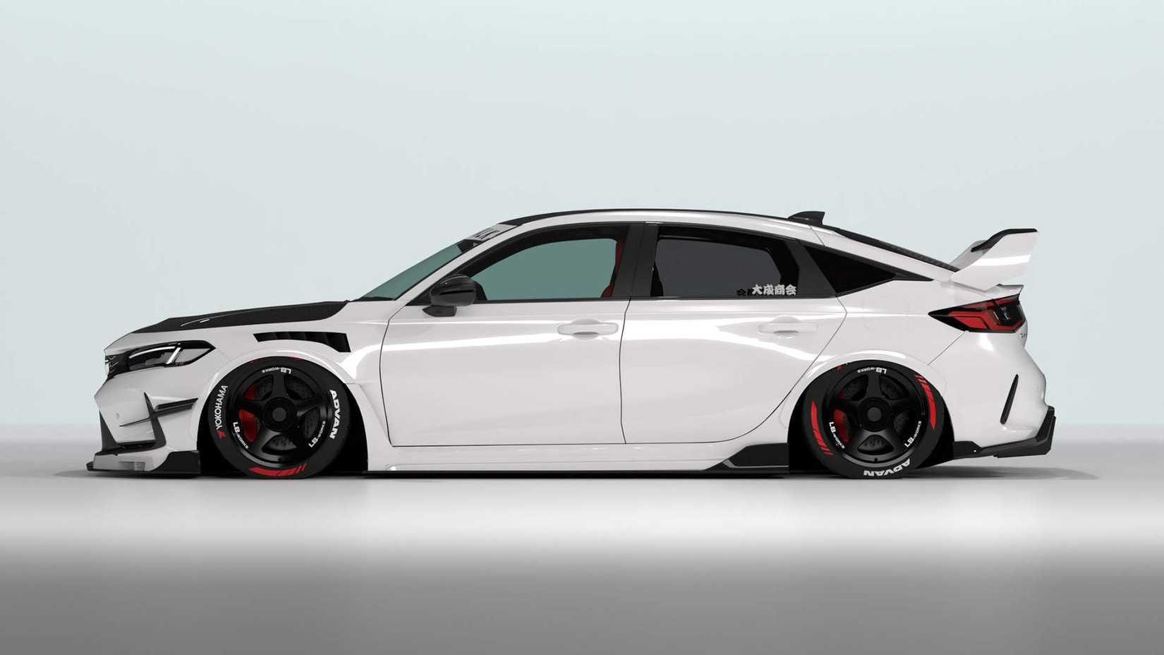 Liberty Walk Puts Its Unique Touch On The Latest Civic Type R