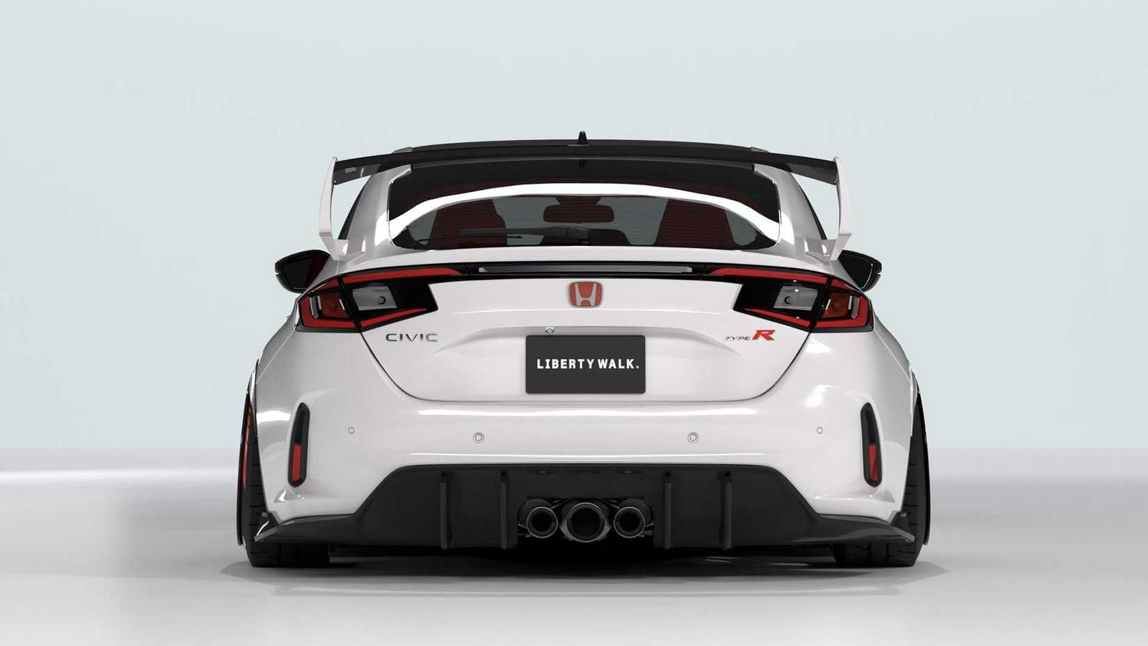 Liberty Walk Puts Its Unique Touch On The Latest Civic Type R