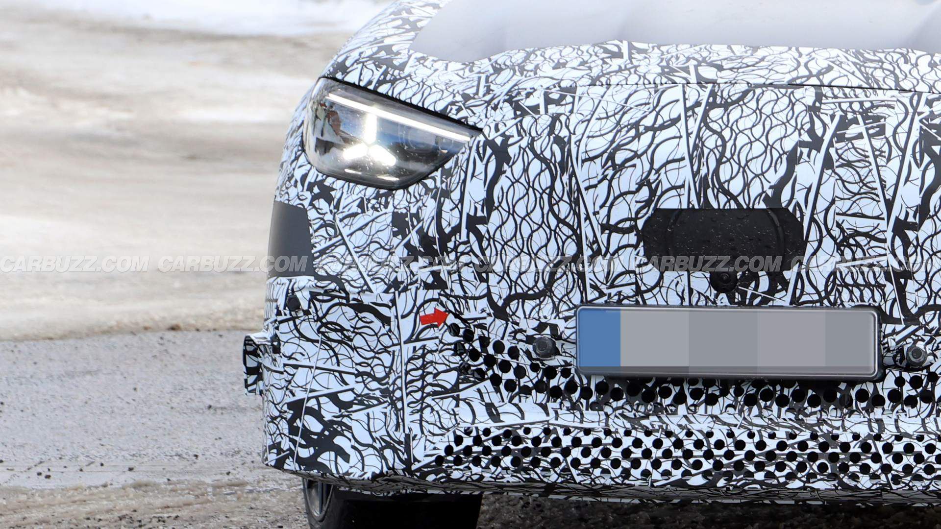 Mercedes-AMG GLC EQ Spied With A Big Wing To Handle Its 900-HP Powertrain