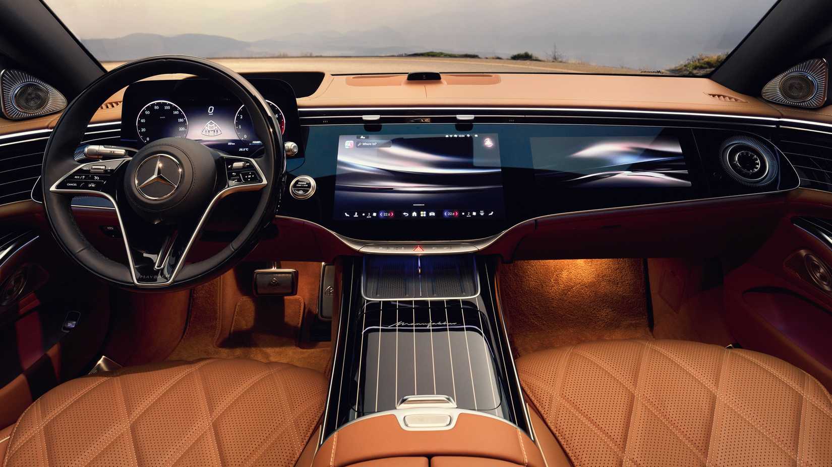 2027 Mercedes-Maybach S-Class dashboard