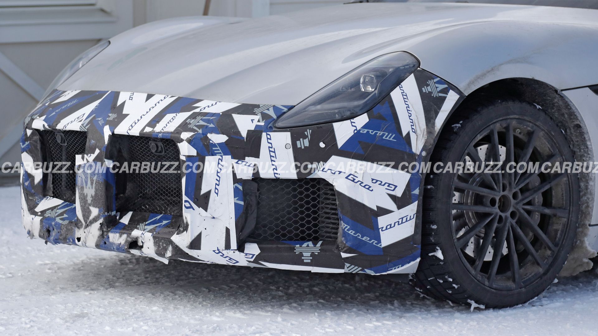 Spy Shots Catch Maserati GranTurismo And GranCabrio Hiding A New Nose
