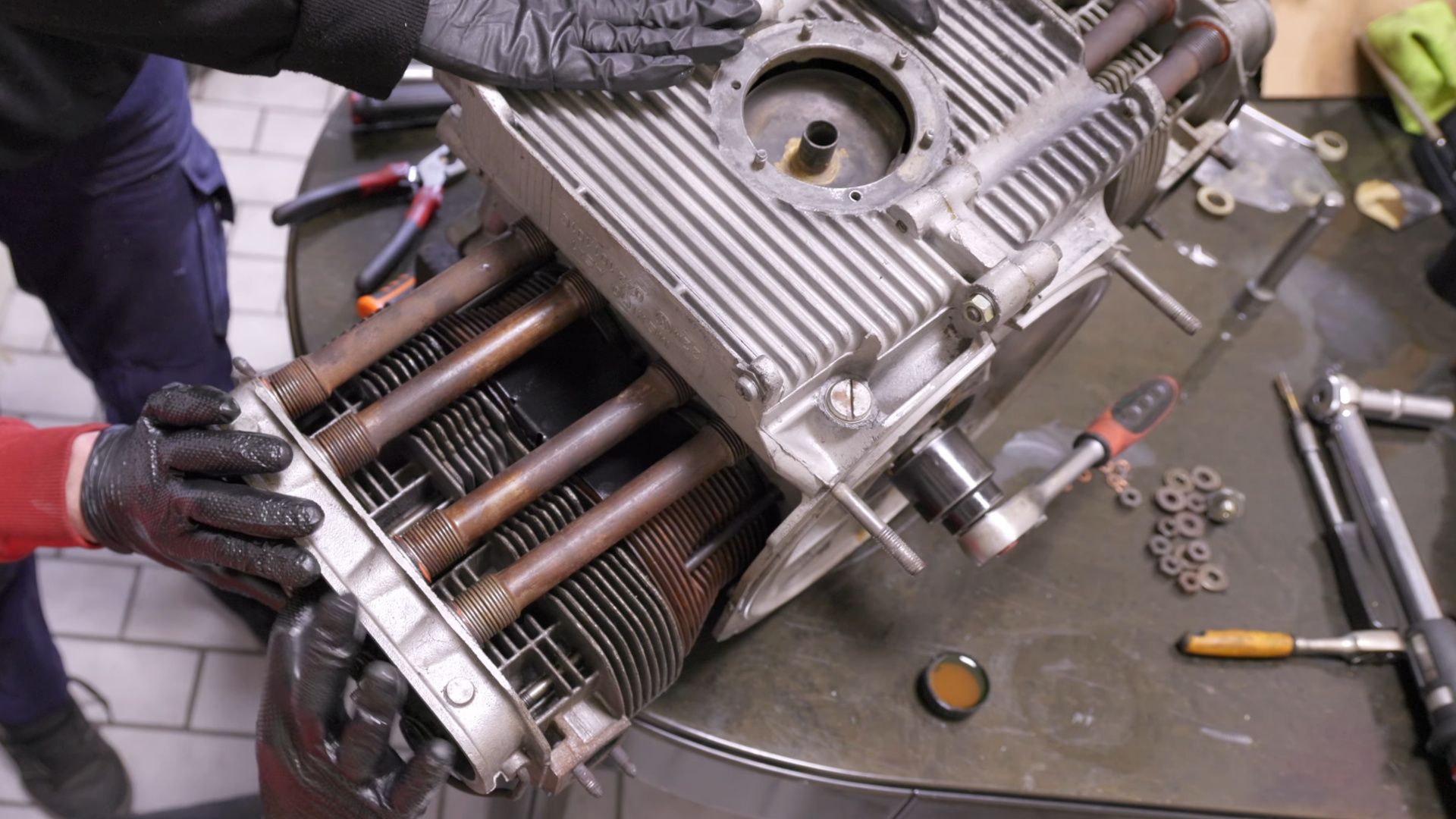 VW Beetle Engine Rebuild Shows The People's Car Was Weird To The Core