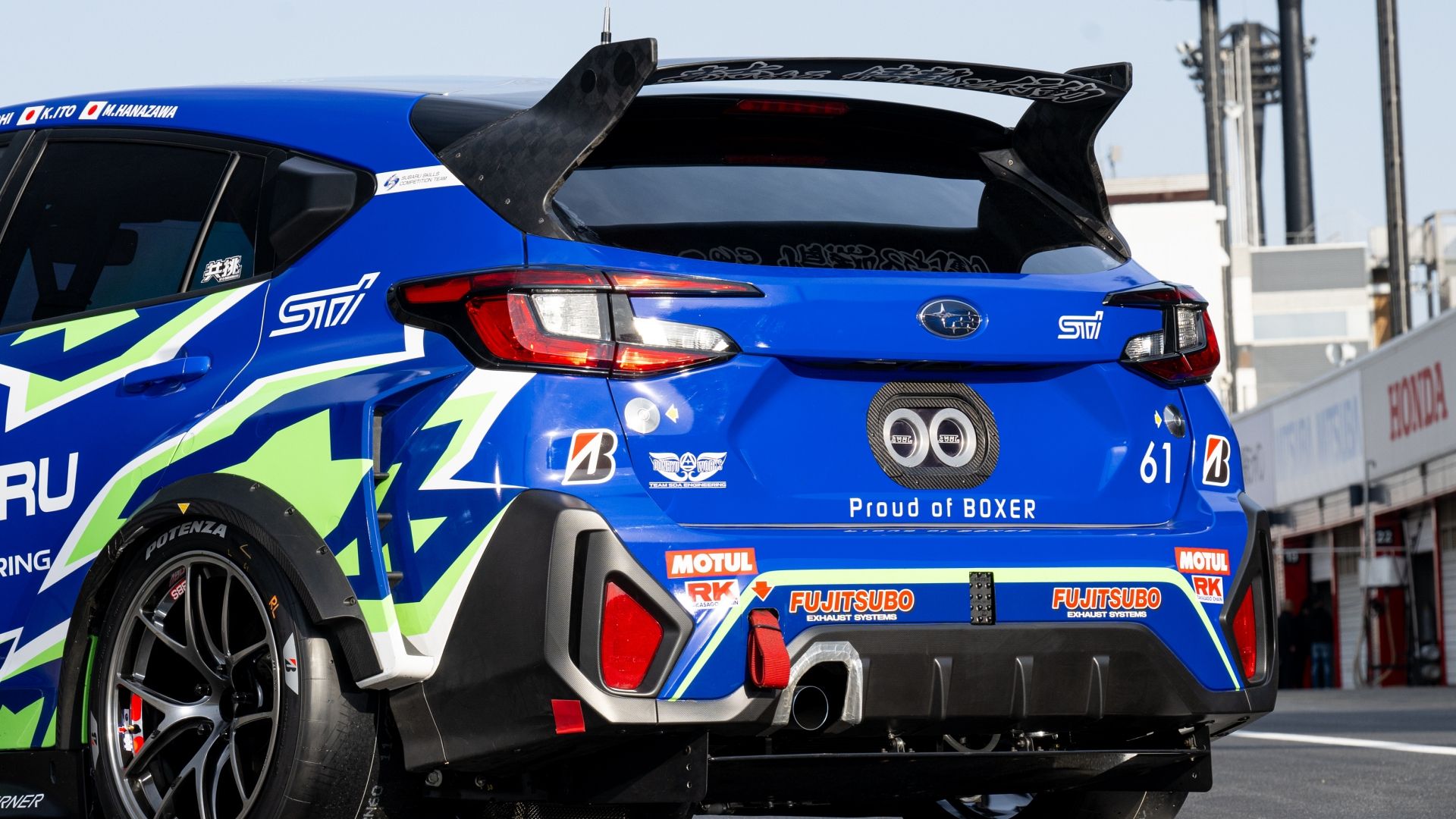 Subaru Reveals A Track-Only WRX STI Hatchback For The Super Taikyu Series