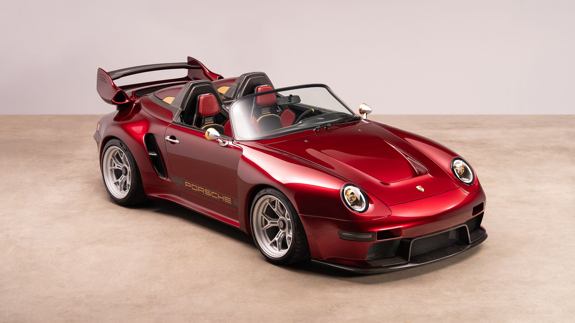 Gunther Werks' 840-HP Porsche Speedster Gets A Six-Speed Stick And