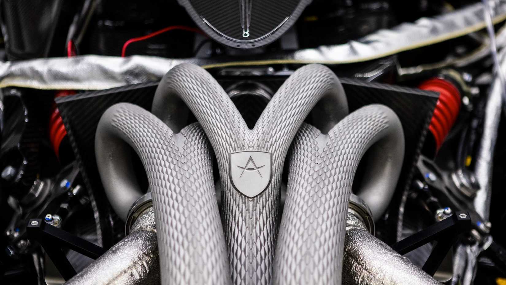 This Supercar's Exotic V12 Engine Has Snakes For Exhaust