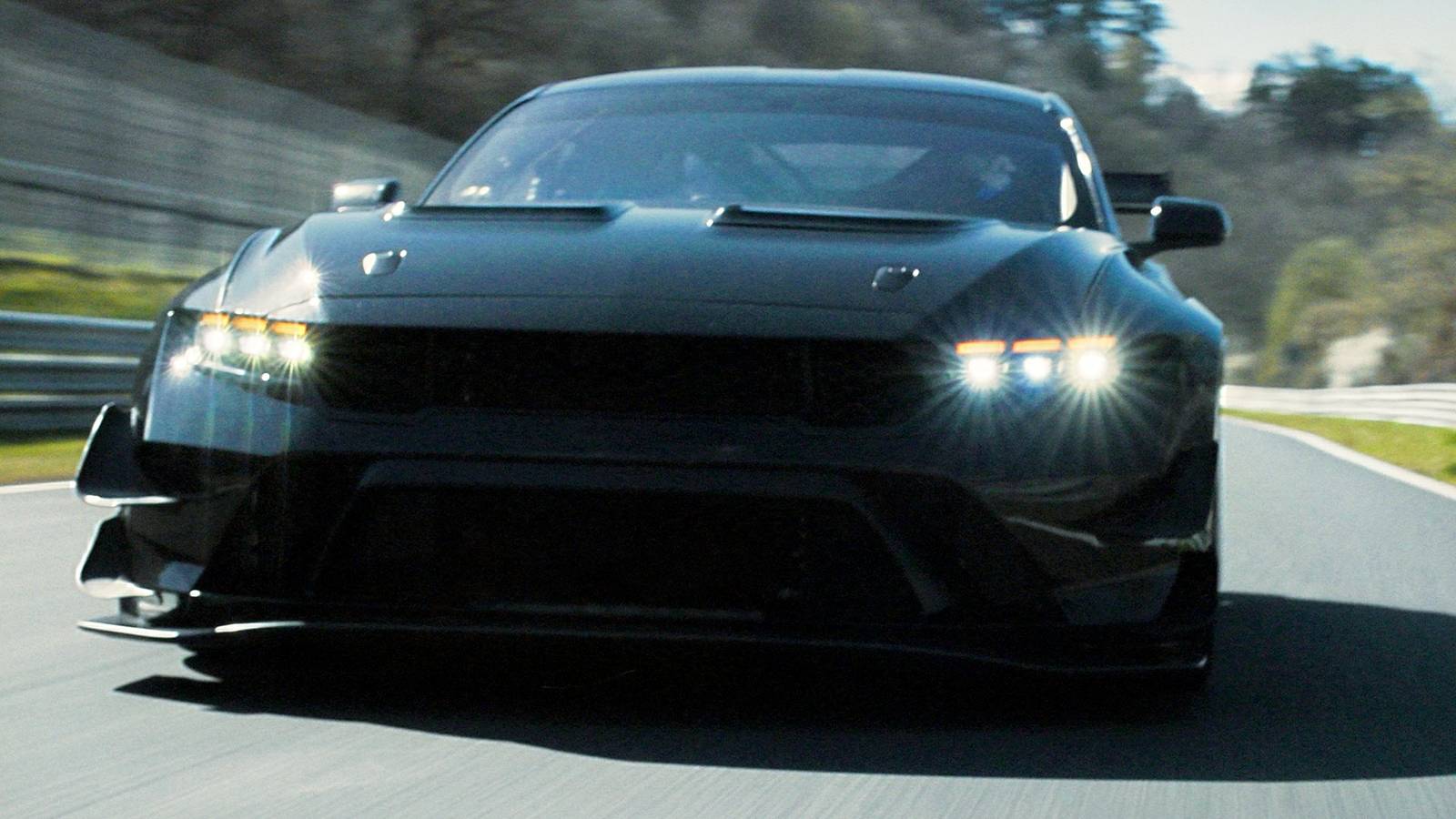 Ford Mustang GTD Just Obliterated The Corvette ZR1X Nurburgring Record Lap Time
