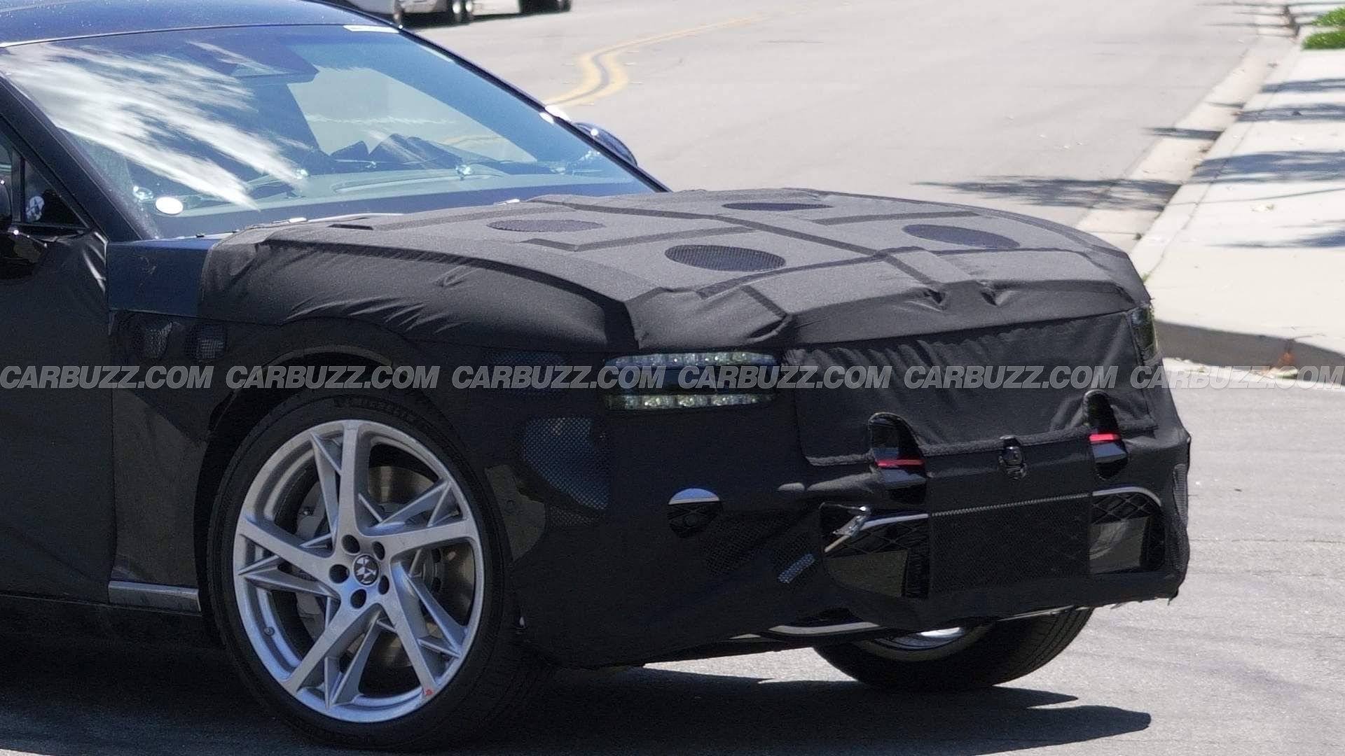 Genesis G90 Facelift Spy (1)