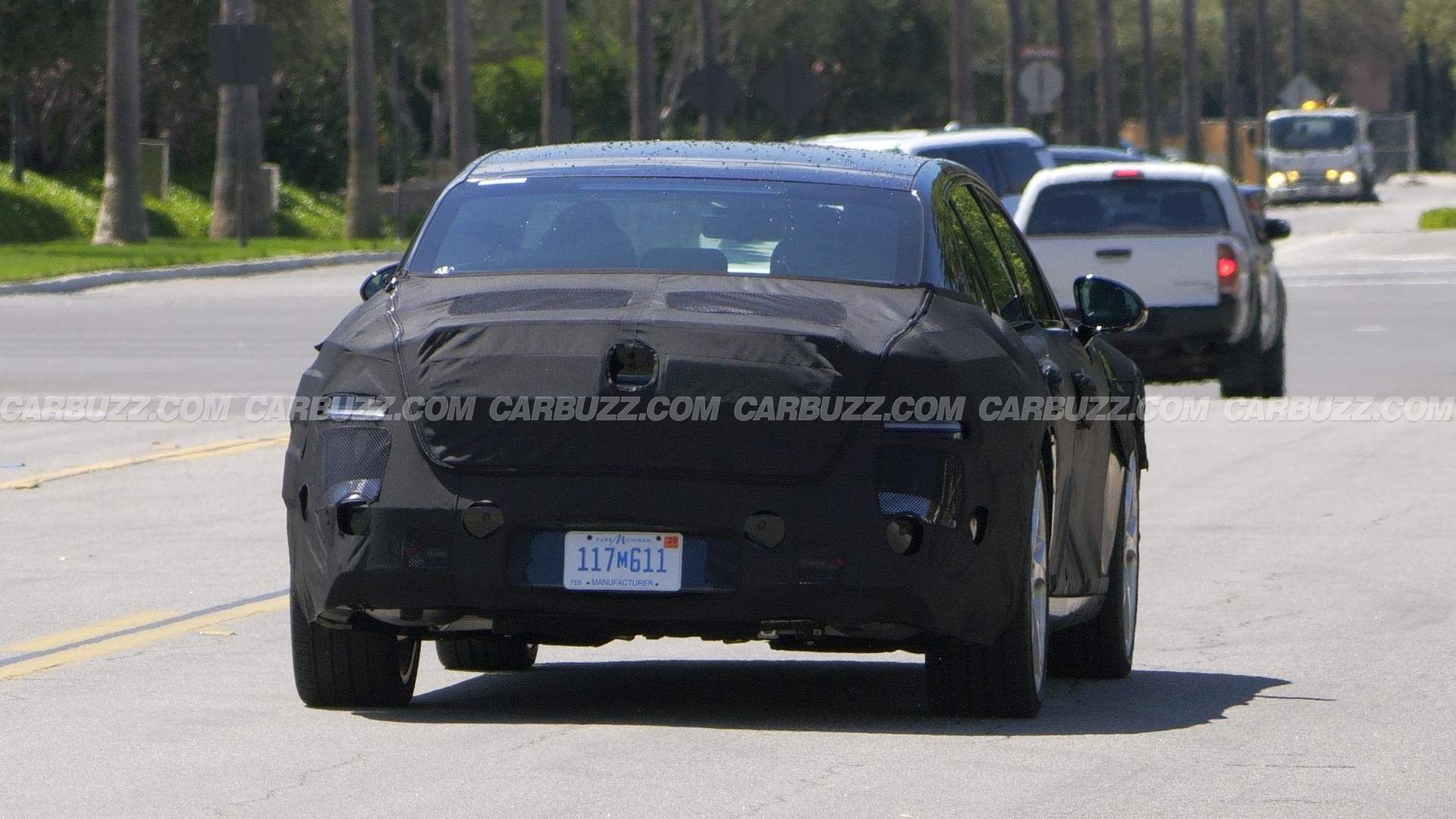 Genesis G90 Facelift Spy (16)