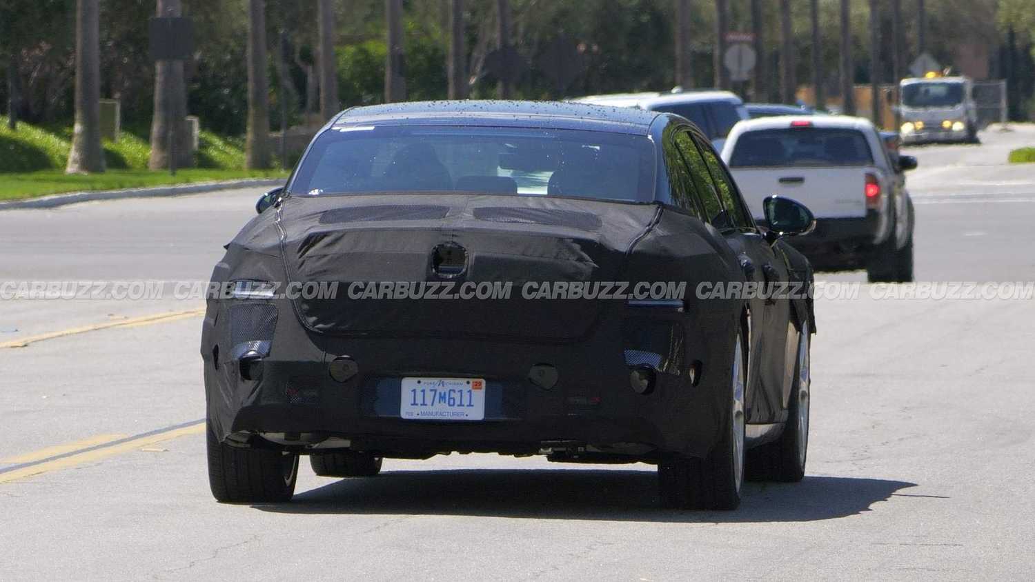 Genesis G90 Facelift Spy (16)