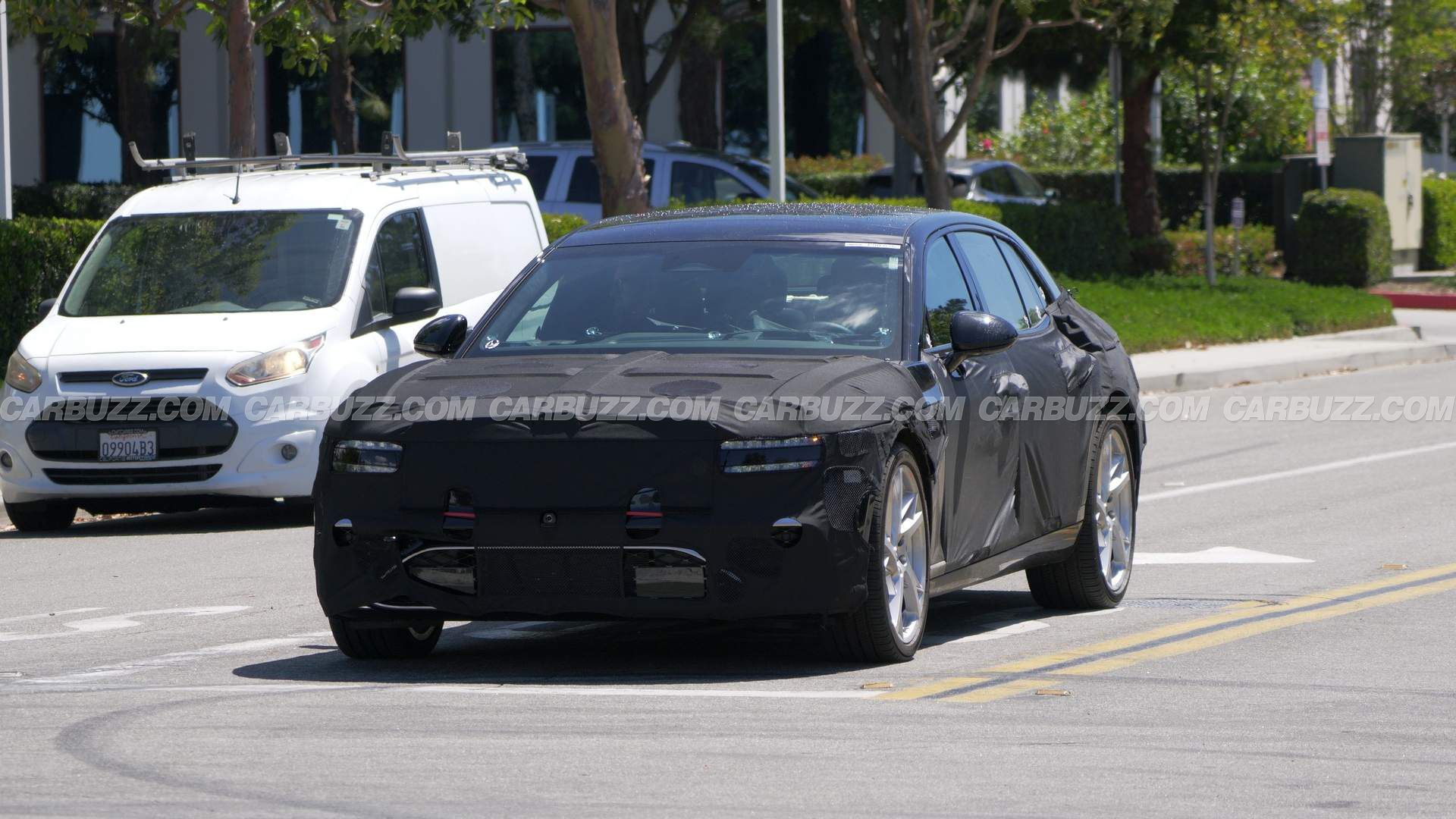 Genesis G90 Facelift Spy (3)