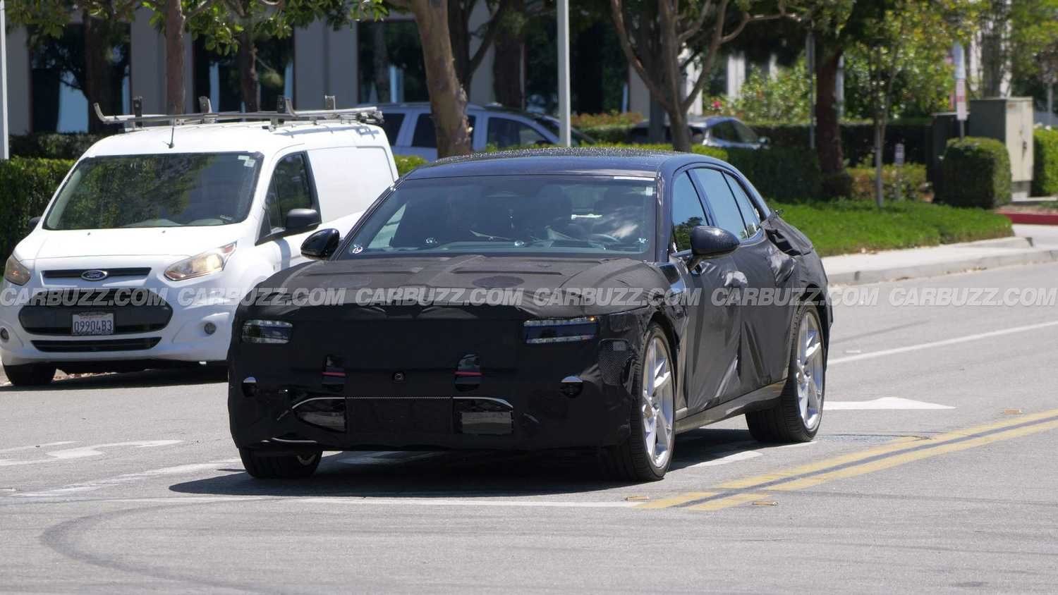 Genesis G90 Facelift Spy (3)
