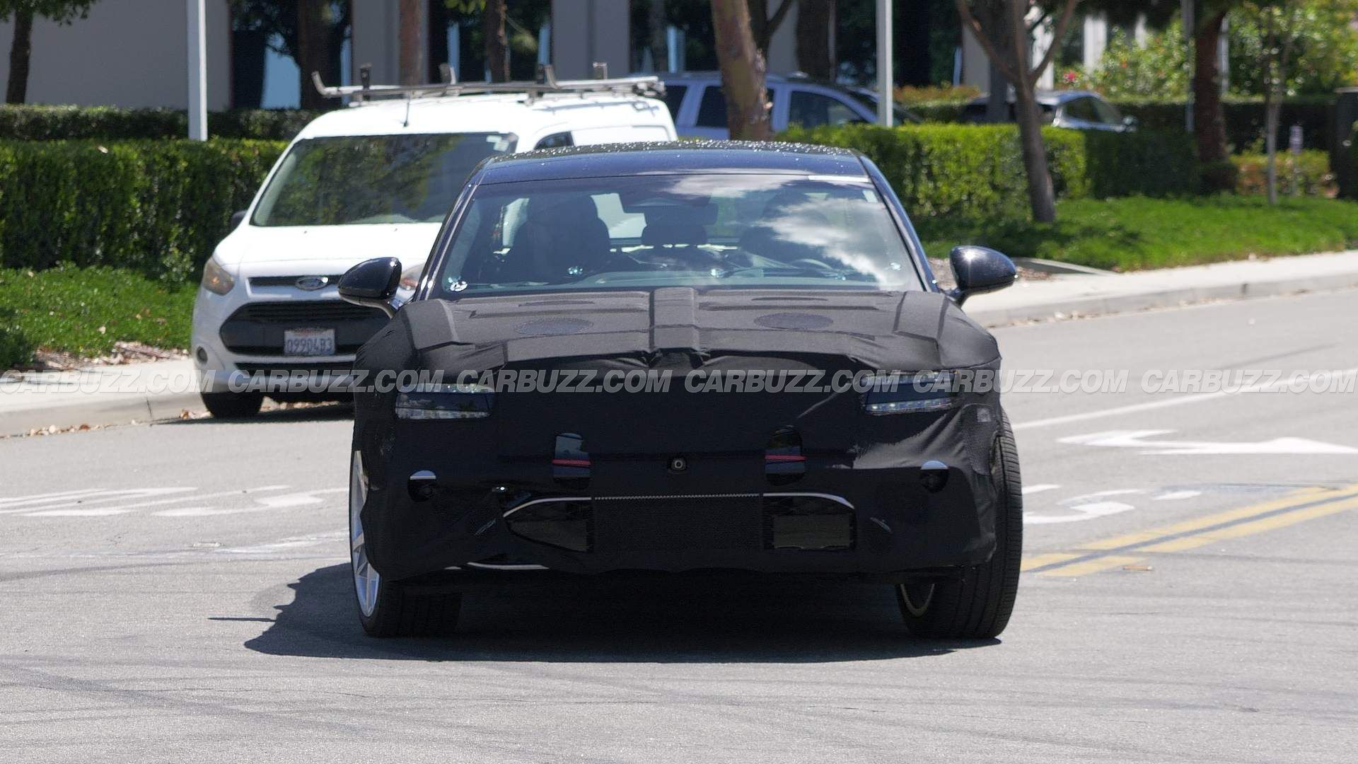 Genesis G90 Facelift Spy (4)