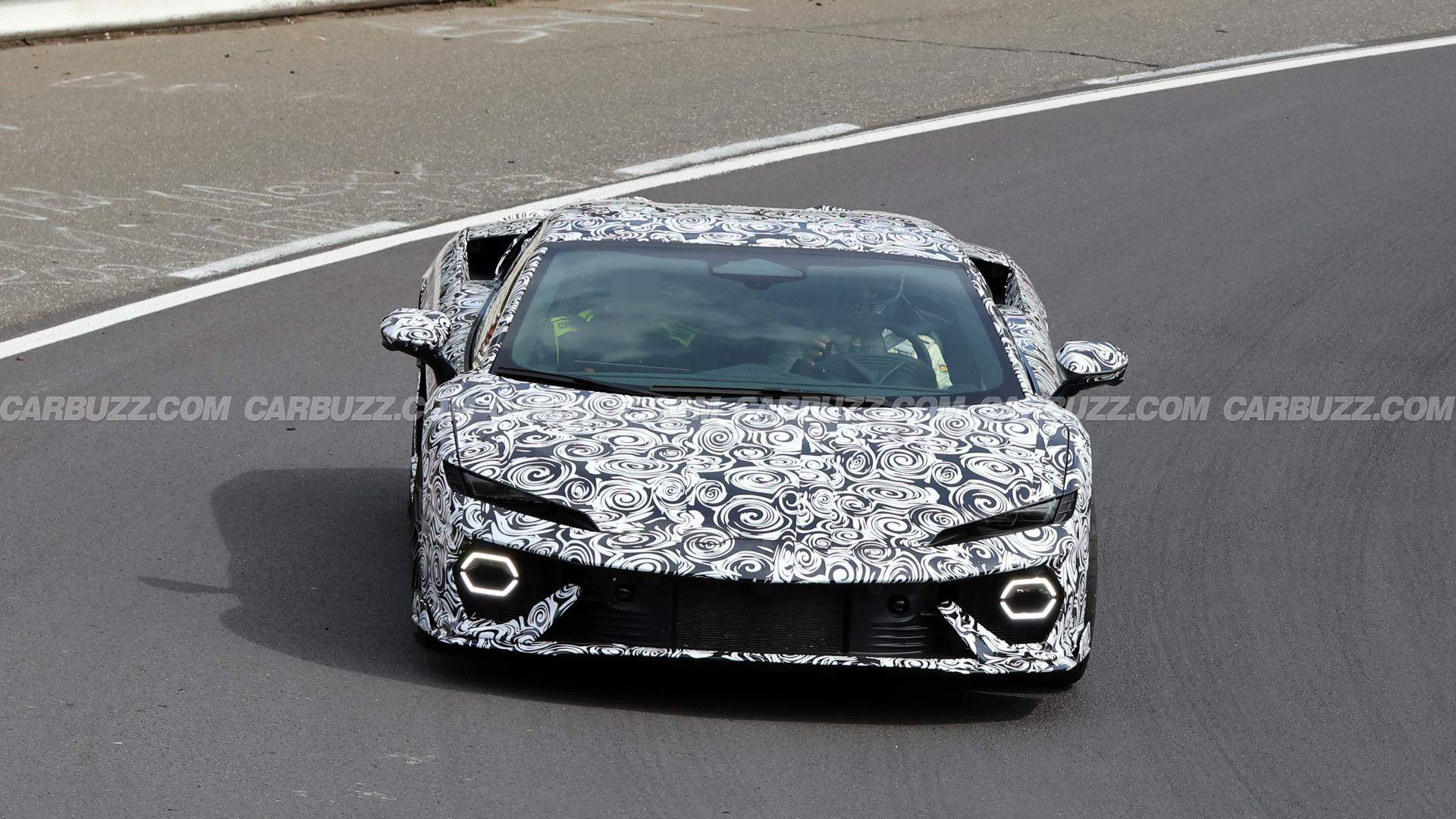 Spied: The Latest Entry-Level Lambo Is About To Lose Its Roof