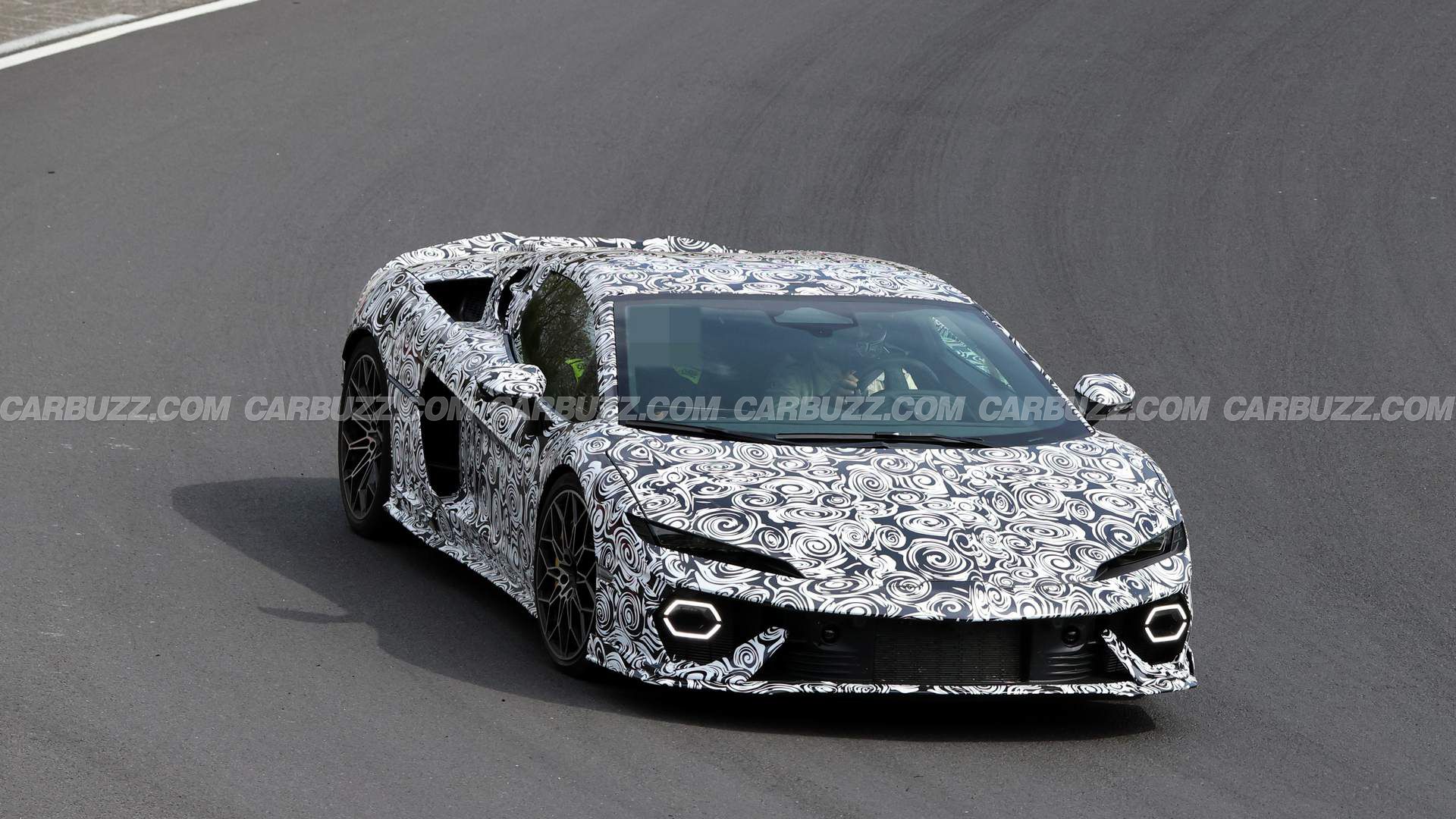Spied: The Latest Entry-Level Lambo Is About To Lose Its Roof