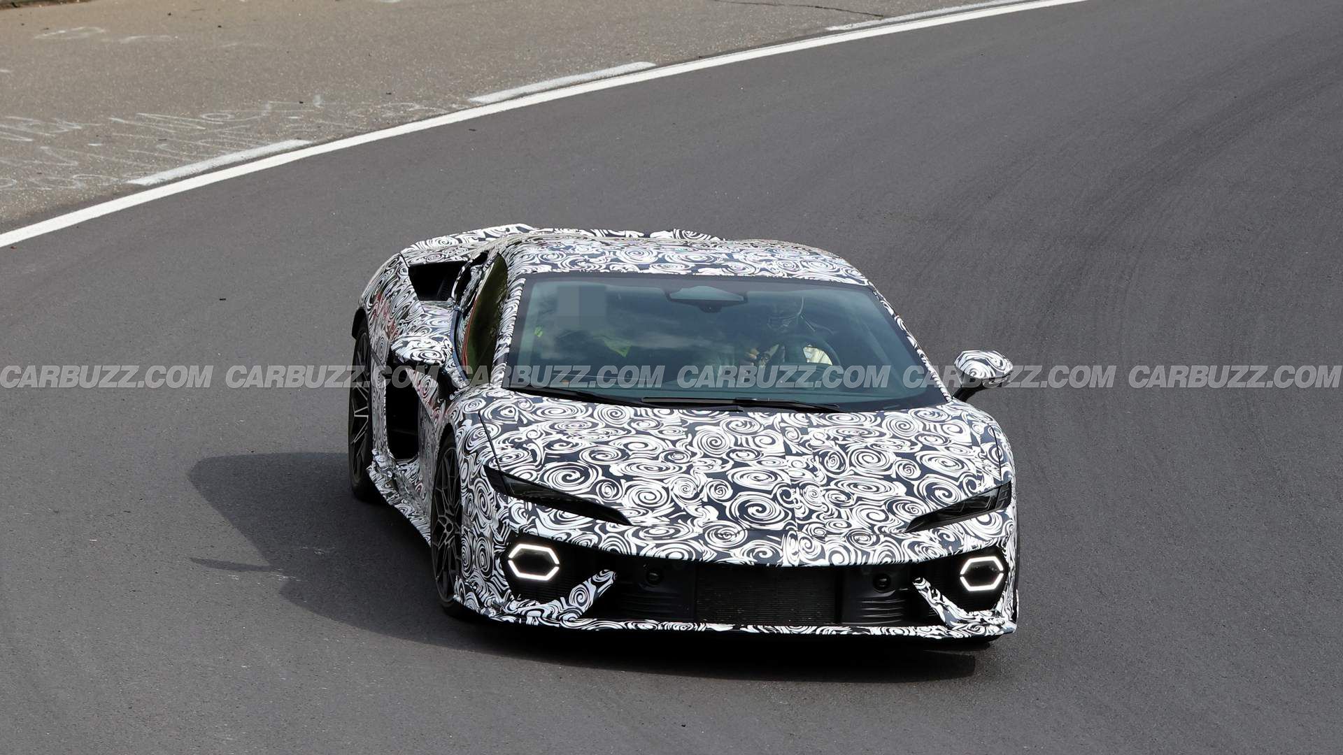 Spied: The Latest Entry-Level Lambo Is About To Lose Its Roof