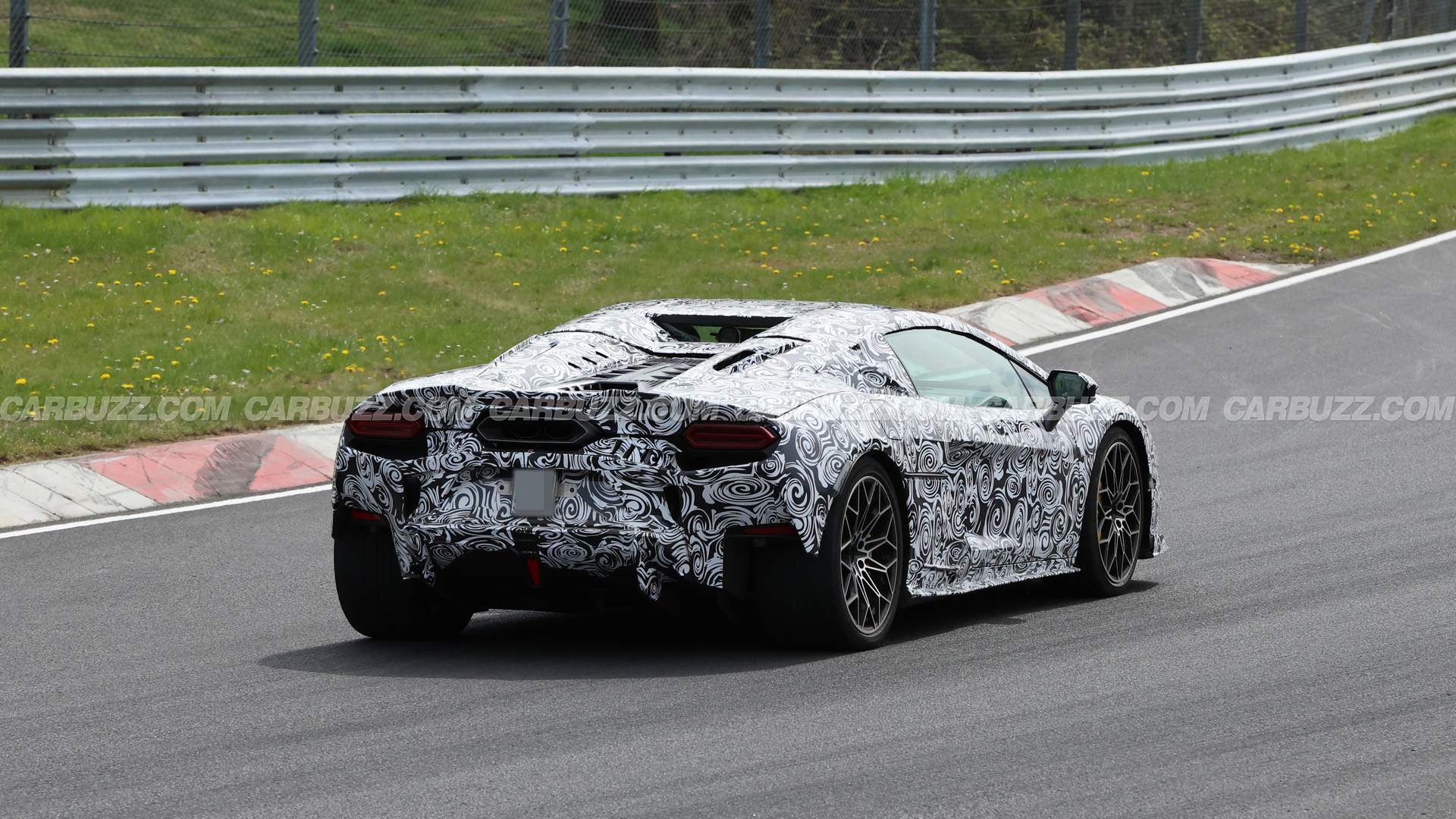 Spied: The Latest Entry-Level Lambo Is About To Lose Its Roof