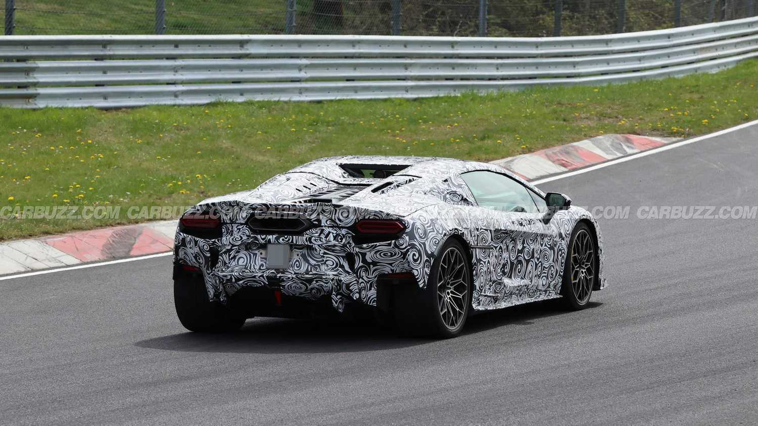 Base Level Lambo Spied: The Latest Entry-Level Lambo Is About To Lose Its Roof