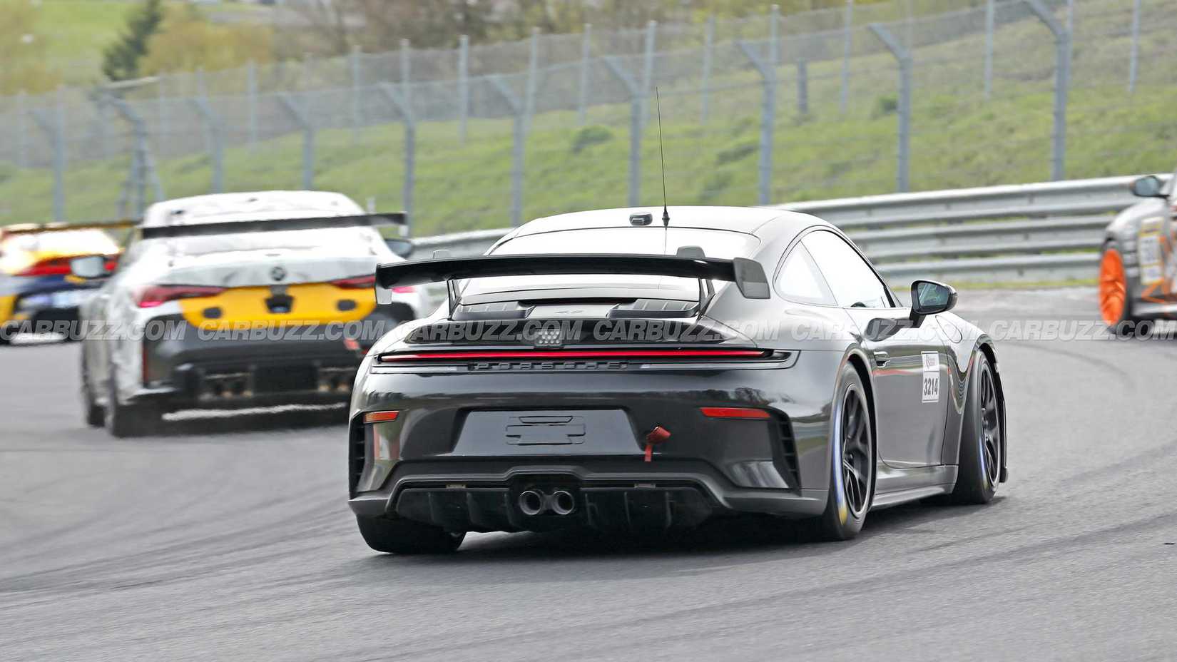 Racing Car - Porsche 911 Grise