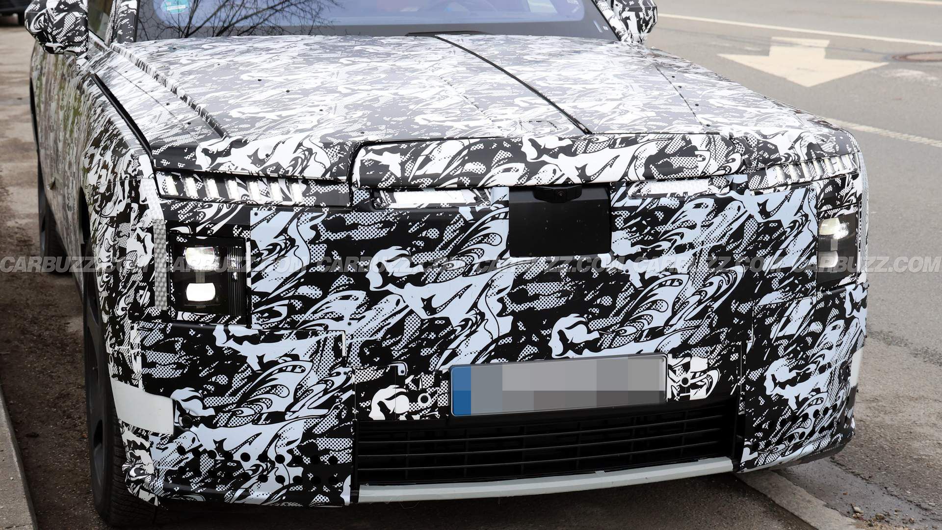 New Rolls Royce SUV Spied With Its Center-Hinge Hood Clearly Visible