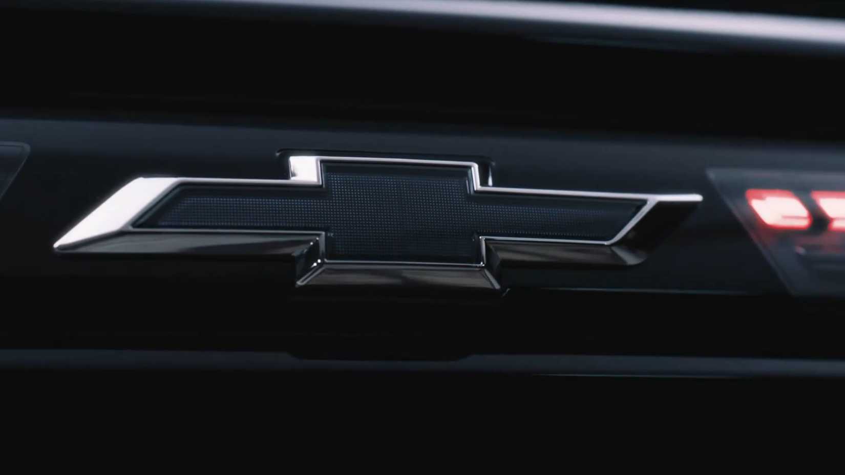 Chevrolet badge close-up