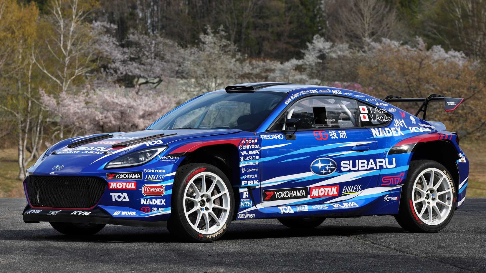 Subaru Rally Front Subaru's Turbo AWD BRZ Looks Like A Rally Car, Because It Is One