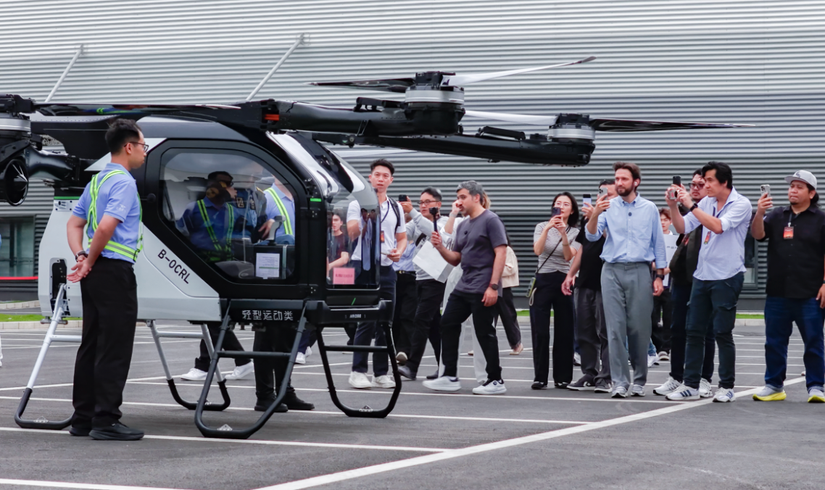 XPeng evtol during 2026 Beijing auto show