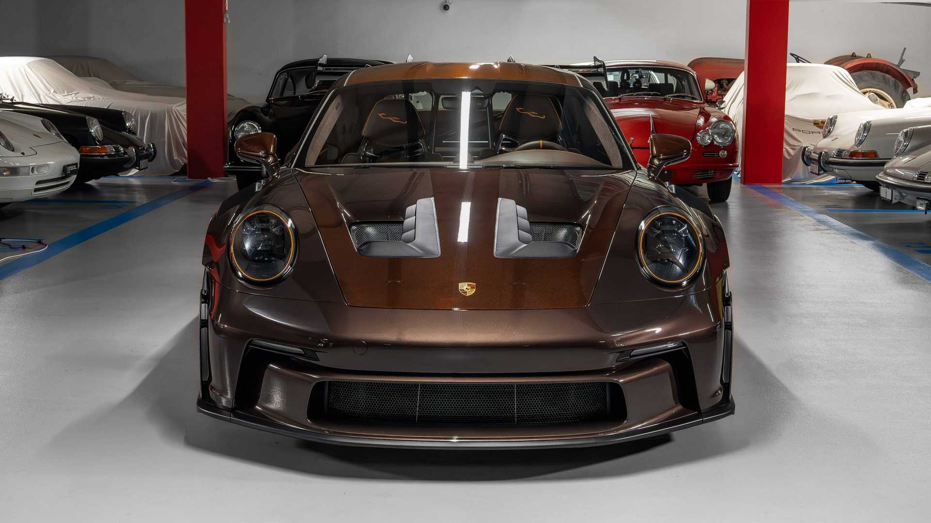 Porsche Java Brown Porsche Builds A One-Off 911 GT3 RS For Chocolate Lovers