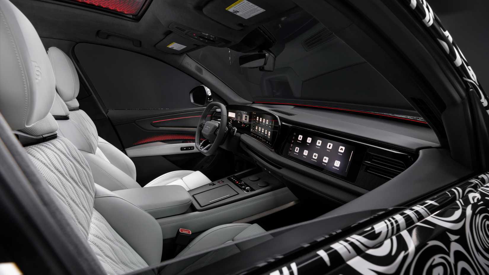 2027 Audi Q9 Interior reveal (2)