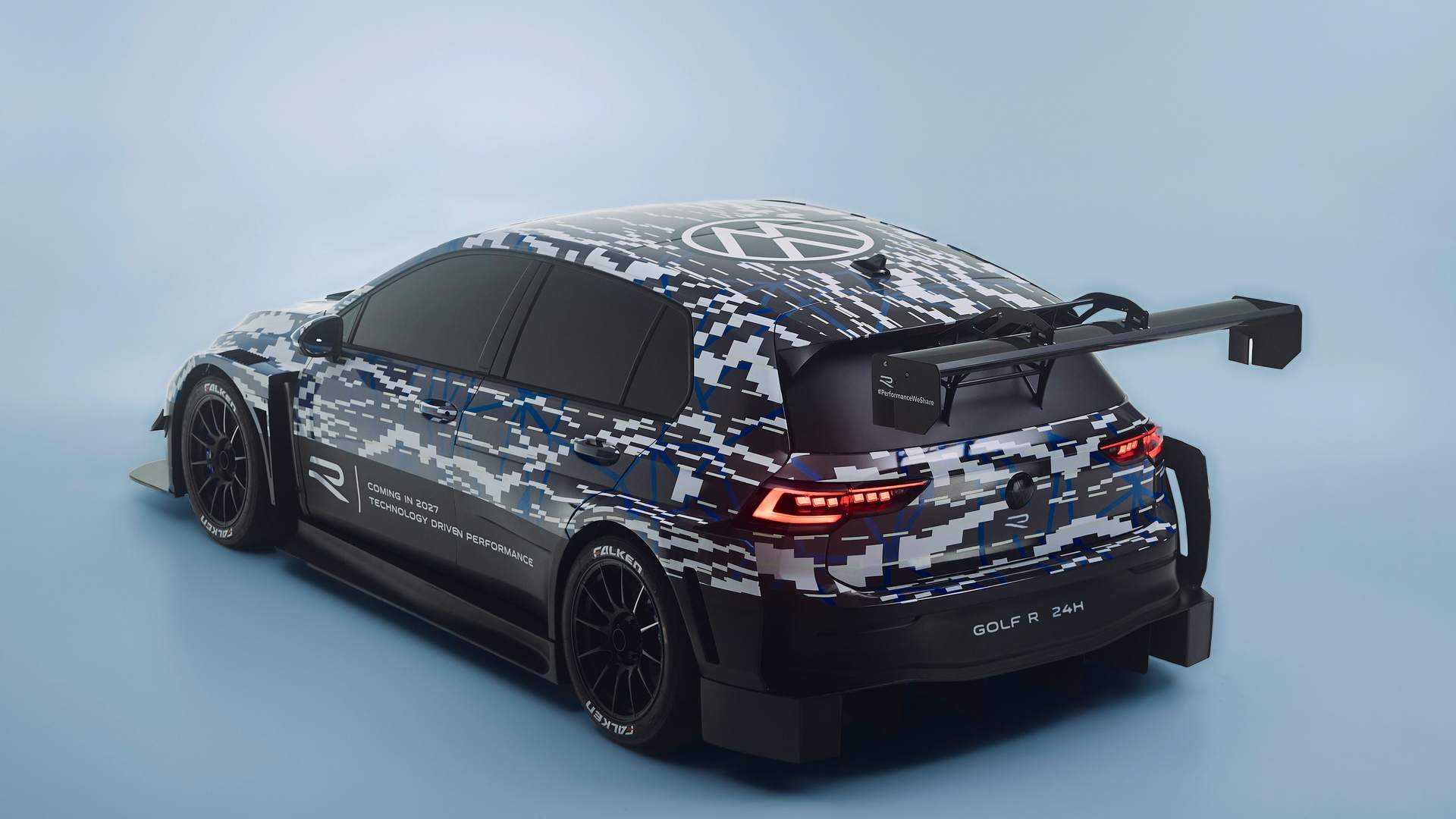 Golf R Cuzzy Volkswagen Just Gave The Golf R A Wing That Would Make The Civic Type R ...