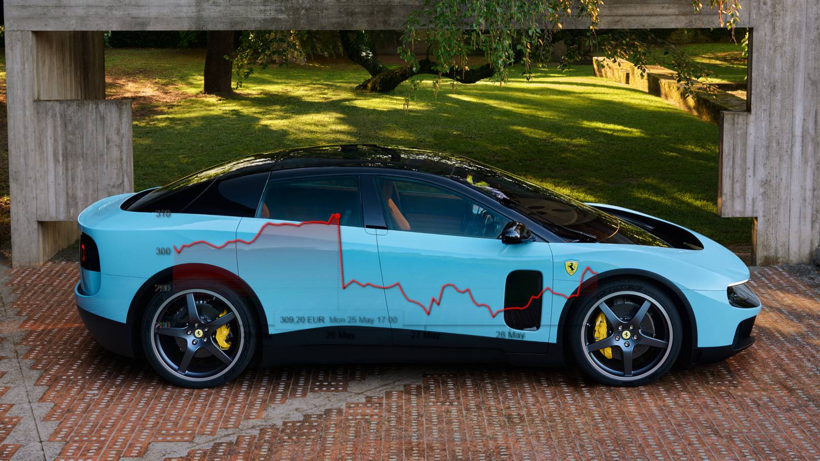 Ferrari Stock Prices Plummeted After Electric Car Reveal