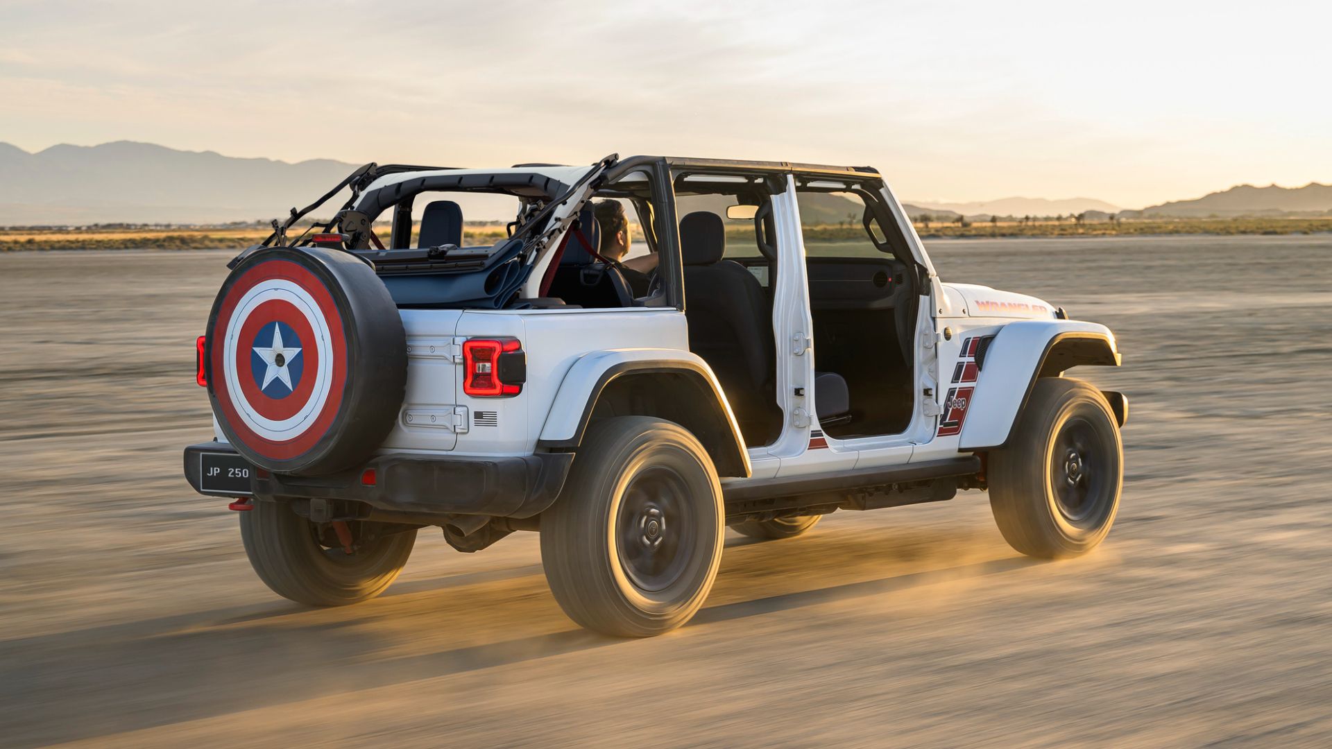 Captain America, Your New Jeep Wrangler Is Here