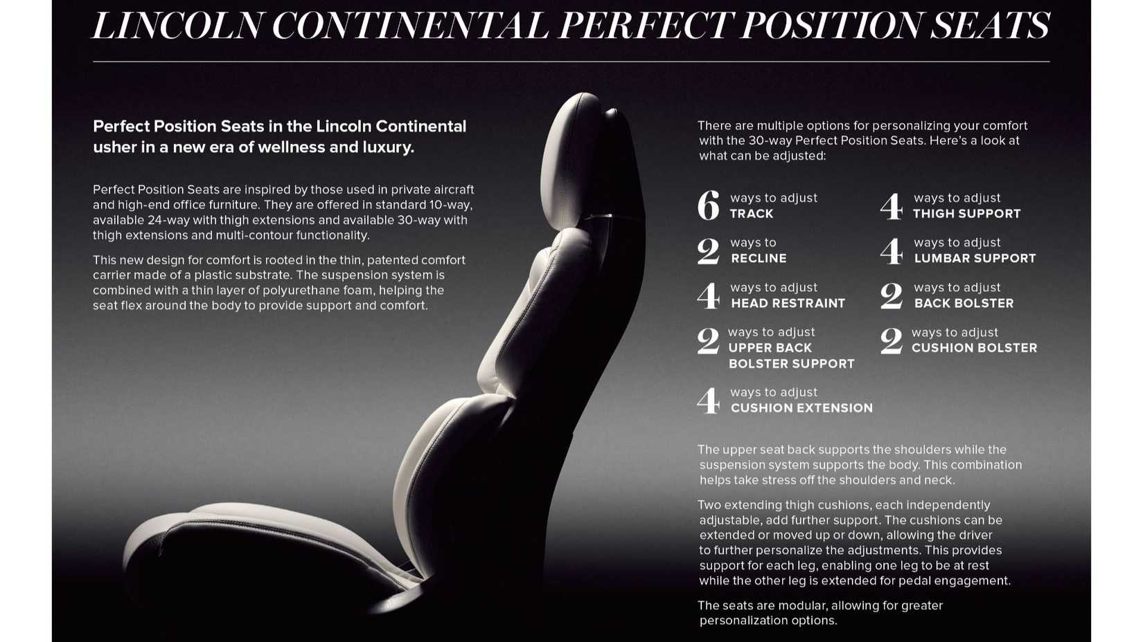 The 30-Way Perfect Position Seats: Overkill Or Necessity?