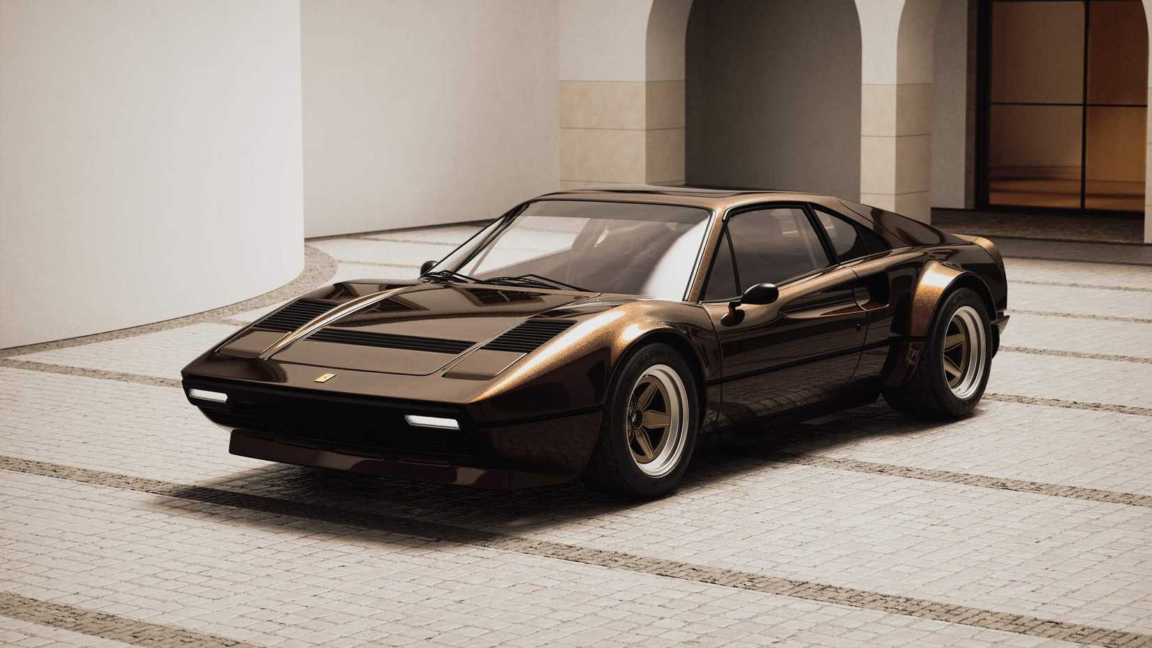Restomod Ferrari 308 Debut The Day After Ferrari's EV Reveal Is Simply ...